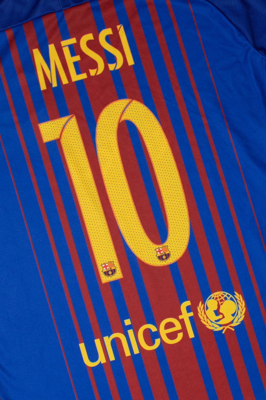 Messi #10 FCB Barcelona Bootleg Soccer Jersey
