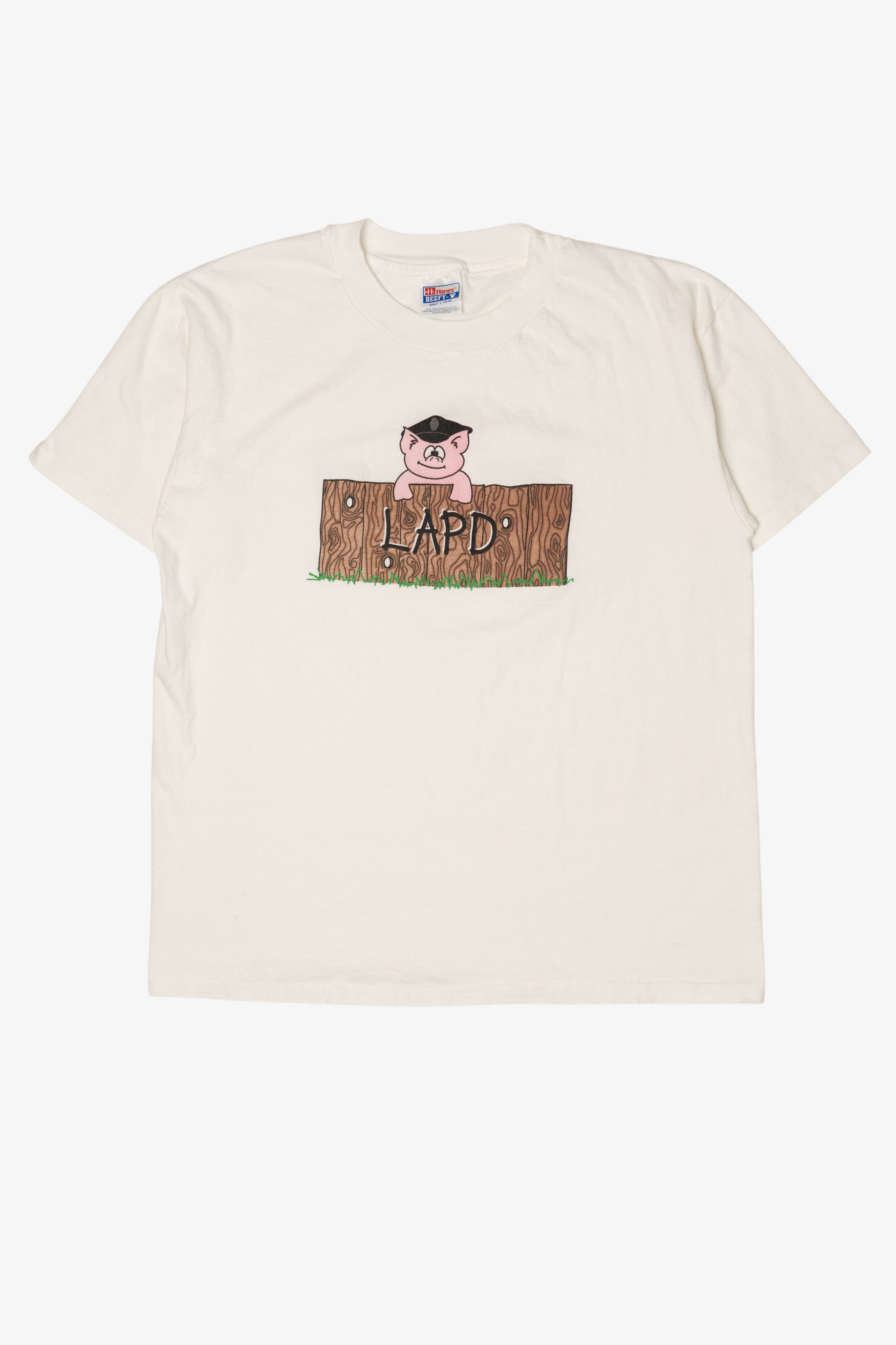 Vintage LAPD Pigs Single Stitch T-Shirt (1990s)