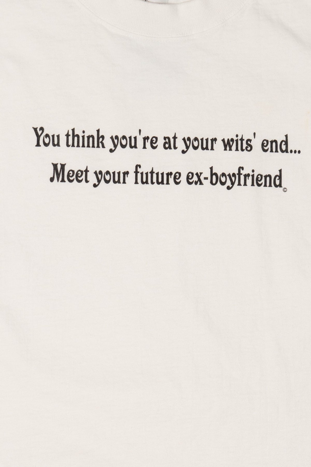 Vintage "Future Ex-Boyfriend" Funny T-Shirt (1990s)