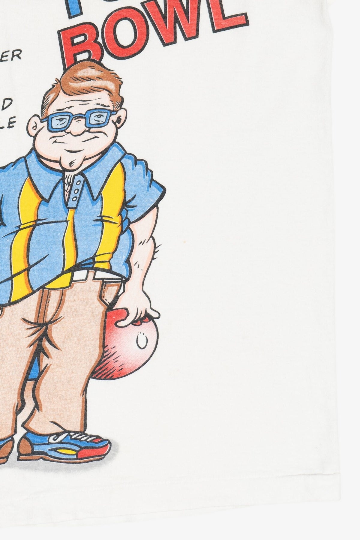 Vintage "Top 10 Reasons To Bowl" Funny T-Shirt (1990s)
