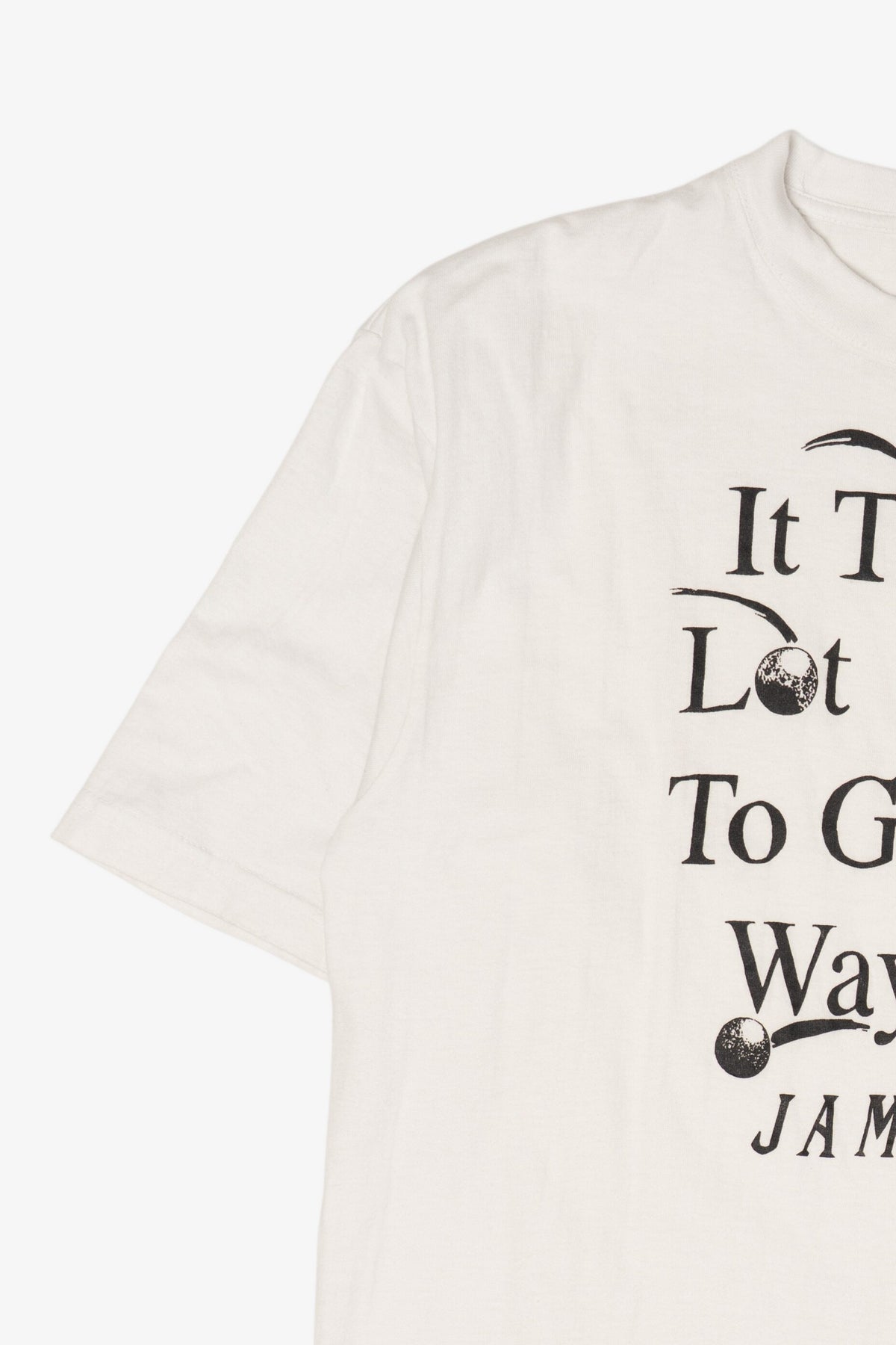 Vintage "It Takes A Lot Of Balls To Golf The Way I Do" Jamaica Funny T-Shirt (1990s)