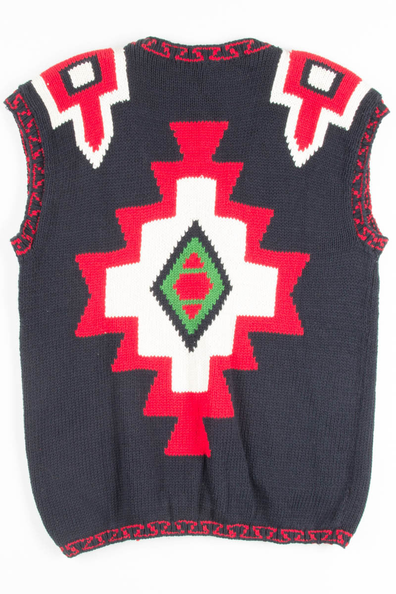 Vintage Geometric Vest