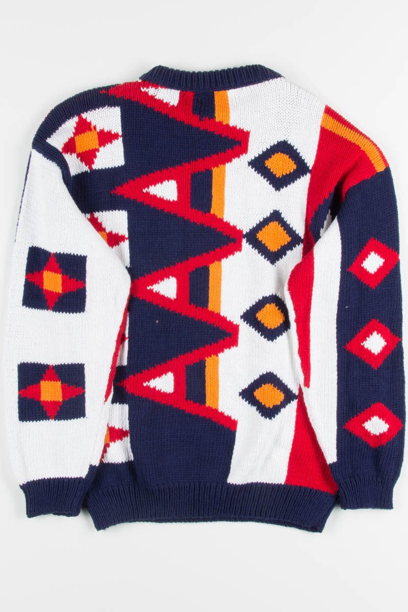 Vinatge Zig Zag Sweater