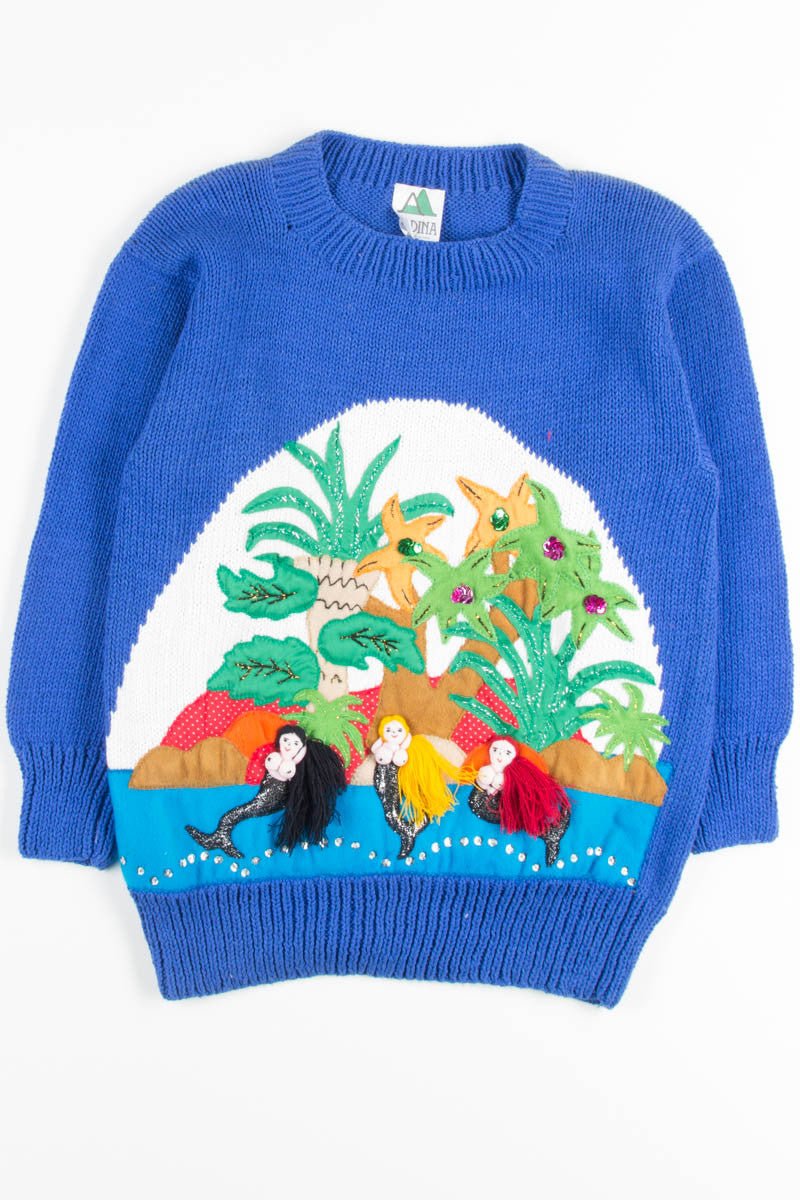 Vintage Mermaid Sweater 2