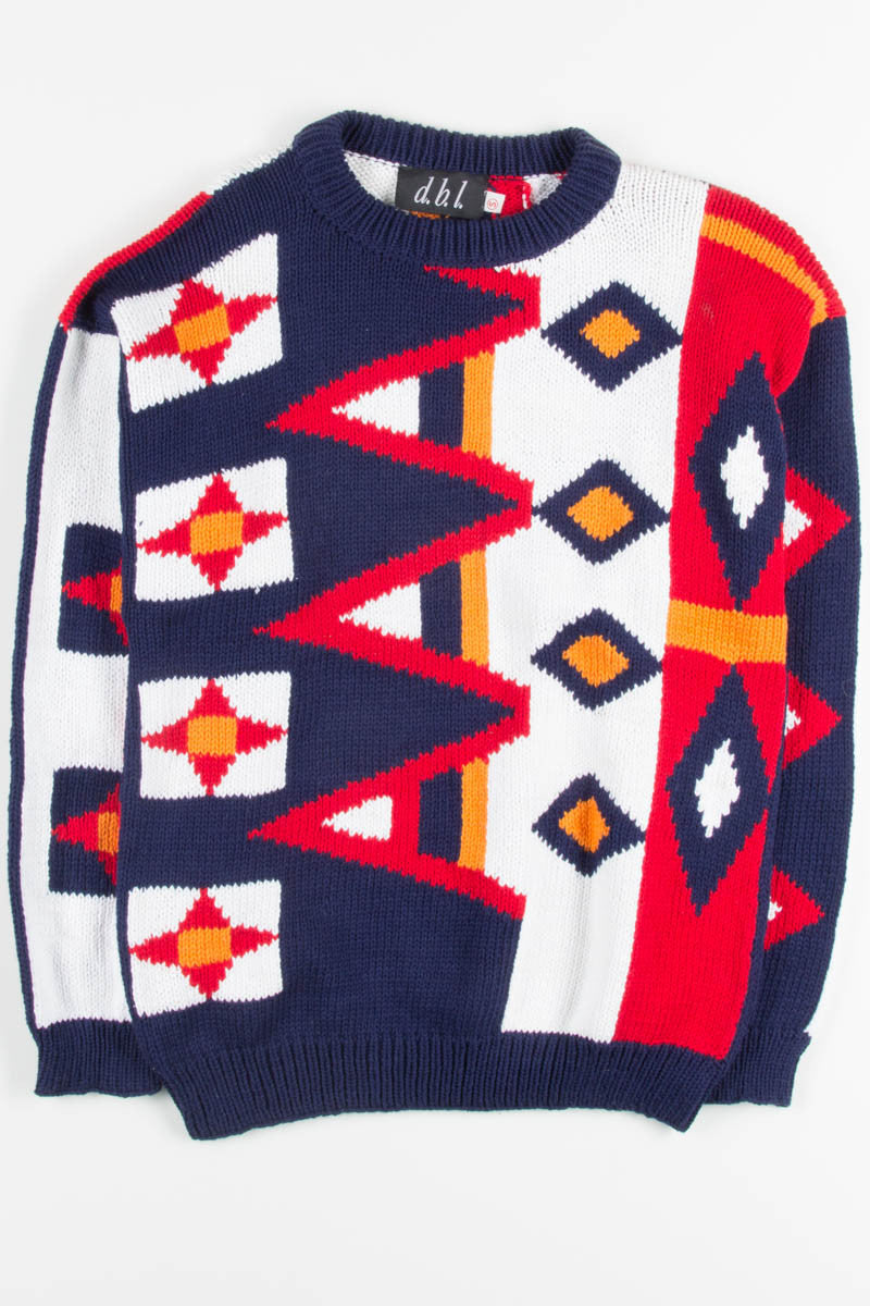 Vinatge Zig Zag Sweater