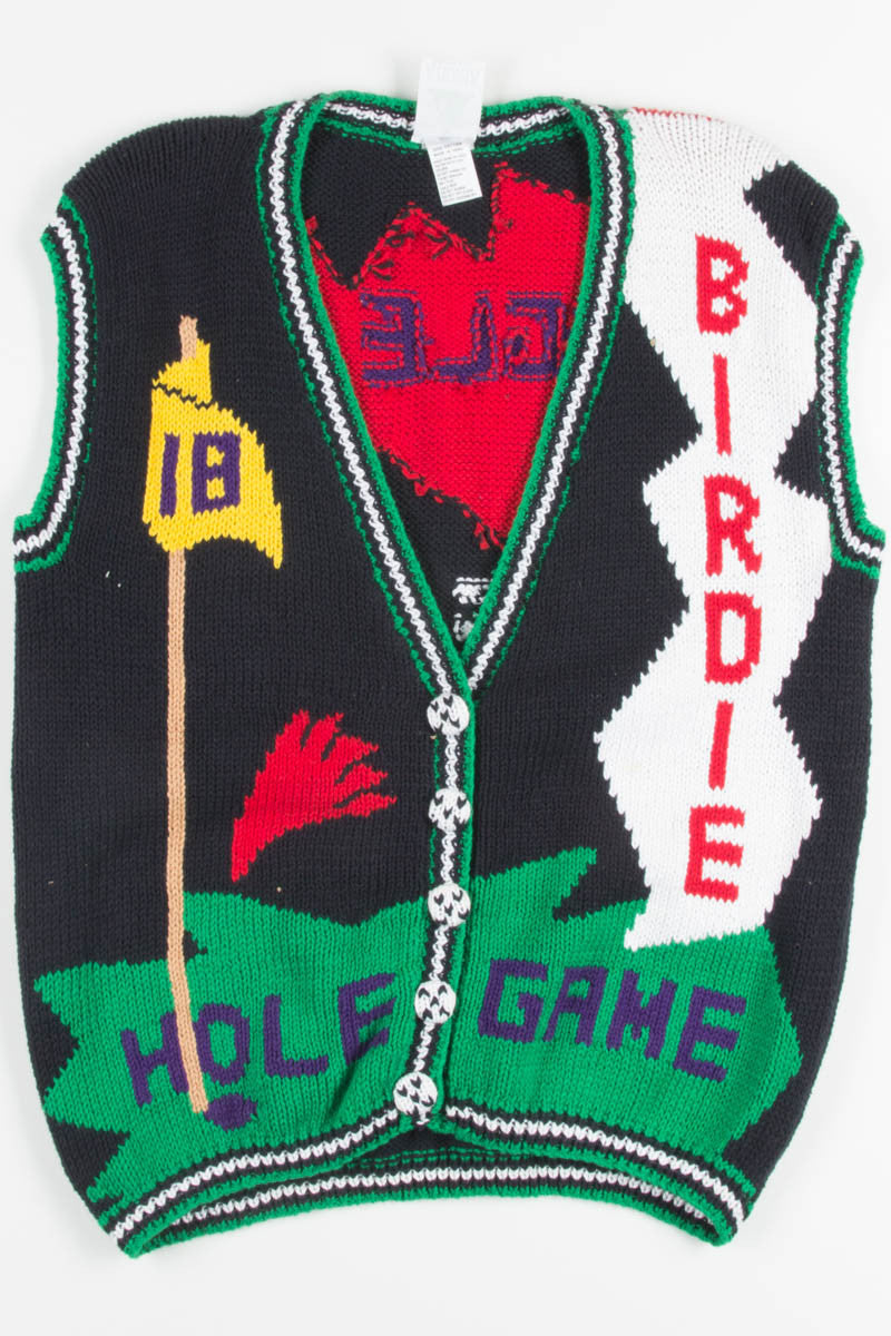 Vintage Birdie Golf Vest