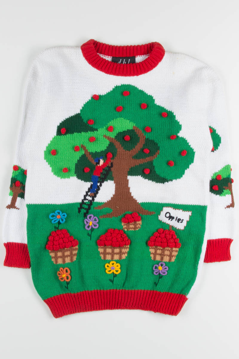 Vintage Apple Picking Sweater 1