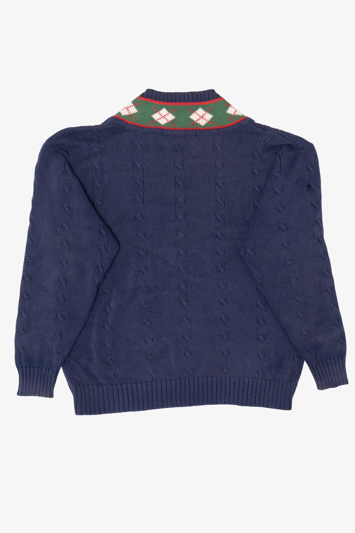 Vintage Navy Blue John Ashford Golf Sweater (1990s)