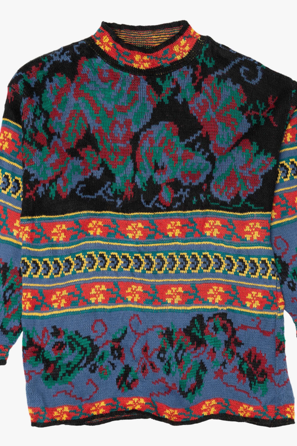 Vintage Colorful Floral Colter Bay Sweater (1980s)
