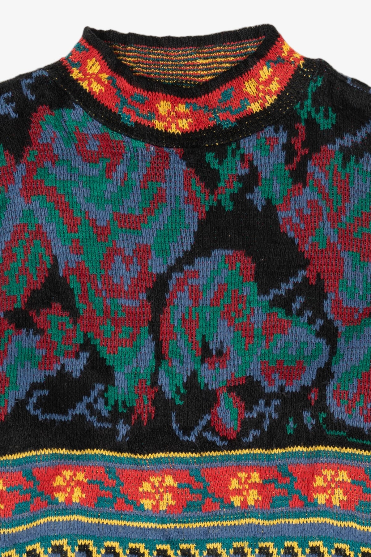 Vintage Colorful Floral Colter Bay Sweater (1980s)
