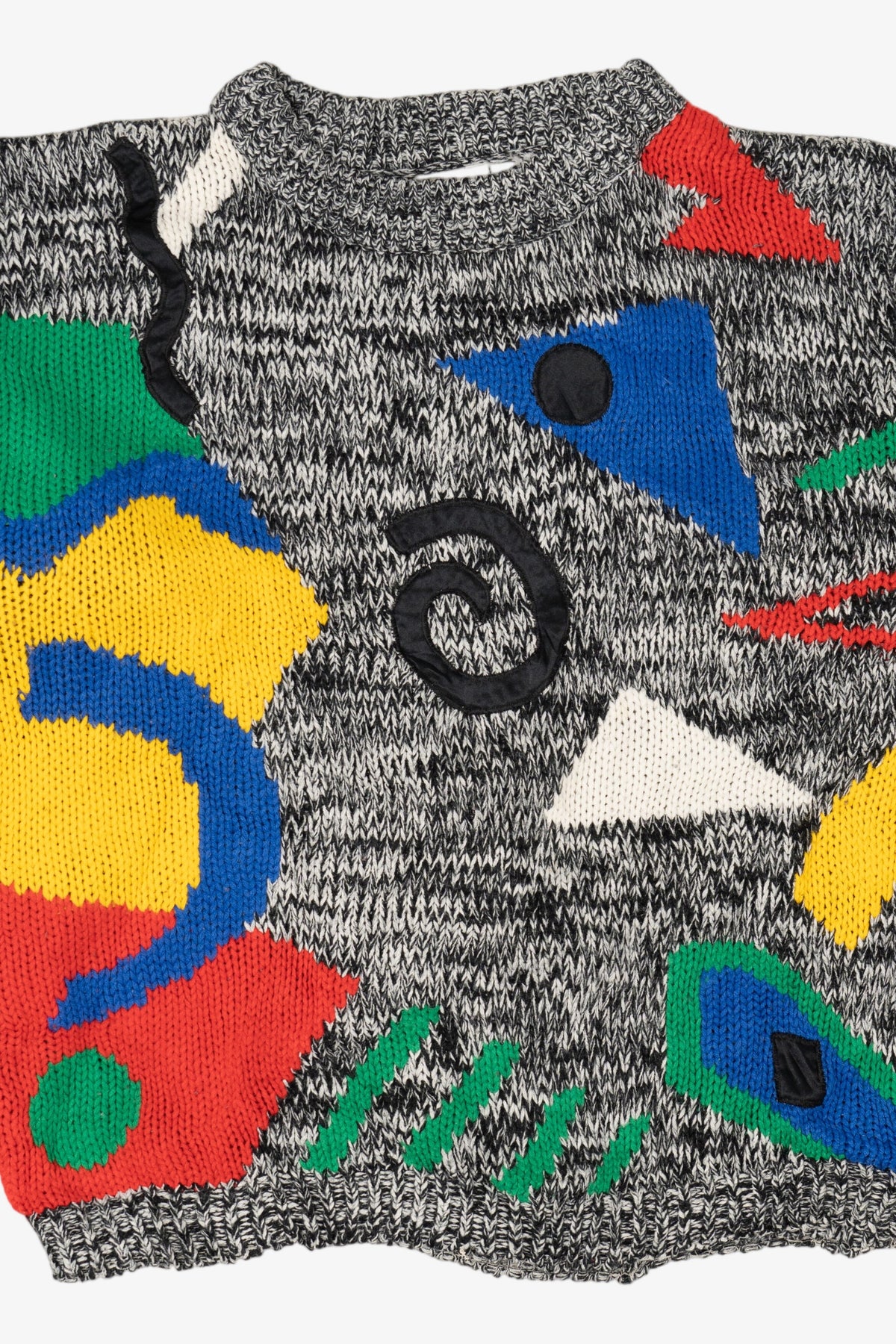 Vintage Geometric Abstract Exclusive Imports Sweater (1980s)