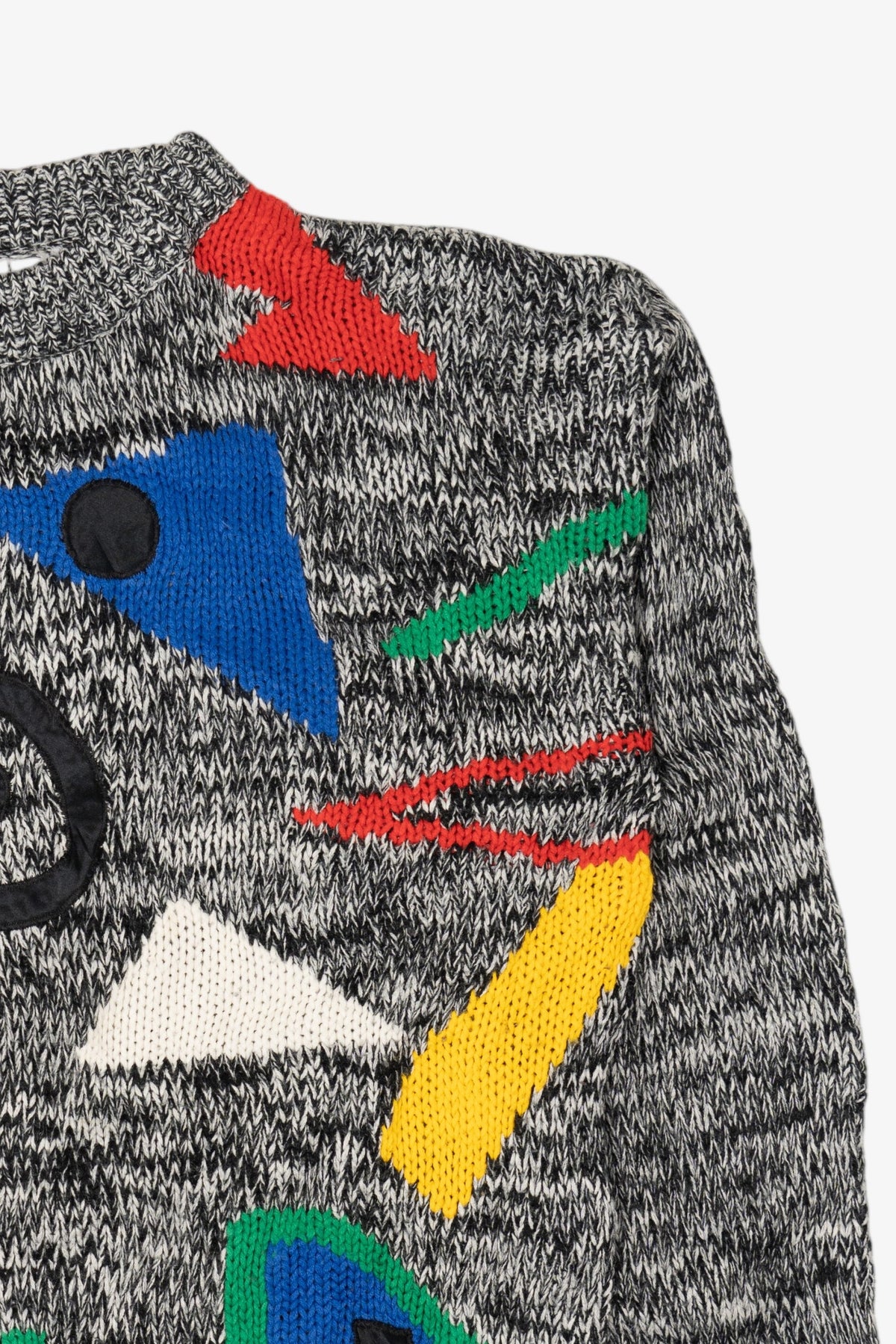 Vintage Geometric Abstract Exclusive Imports Sweater (1980s)