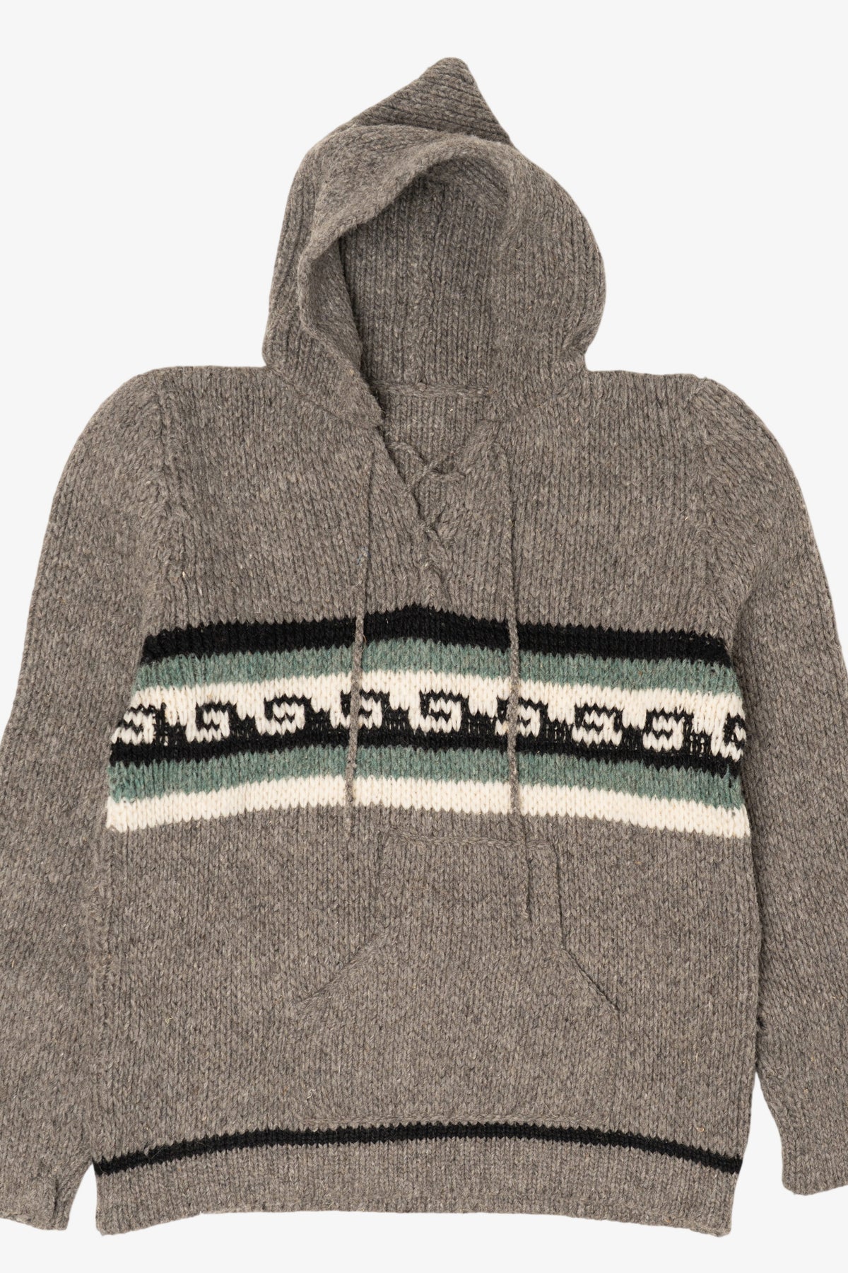 Vintage Graphic Hooded Sweater (2000s)