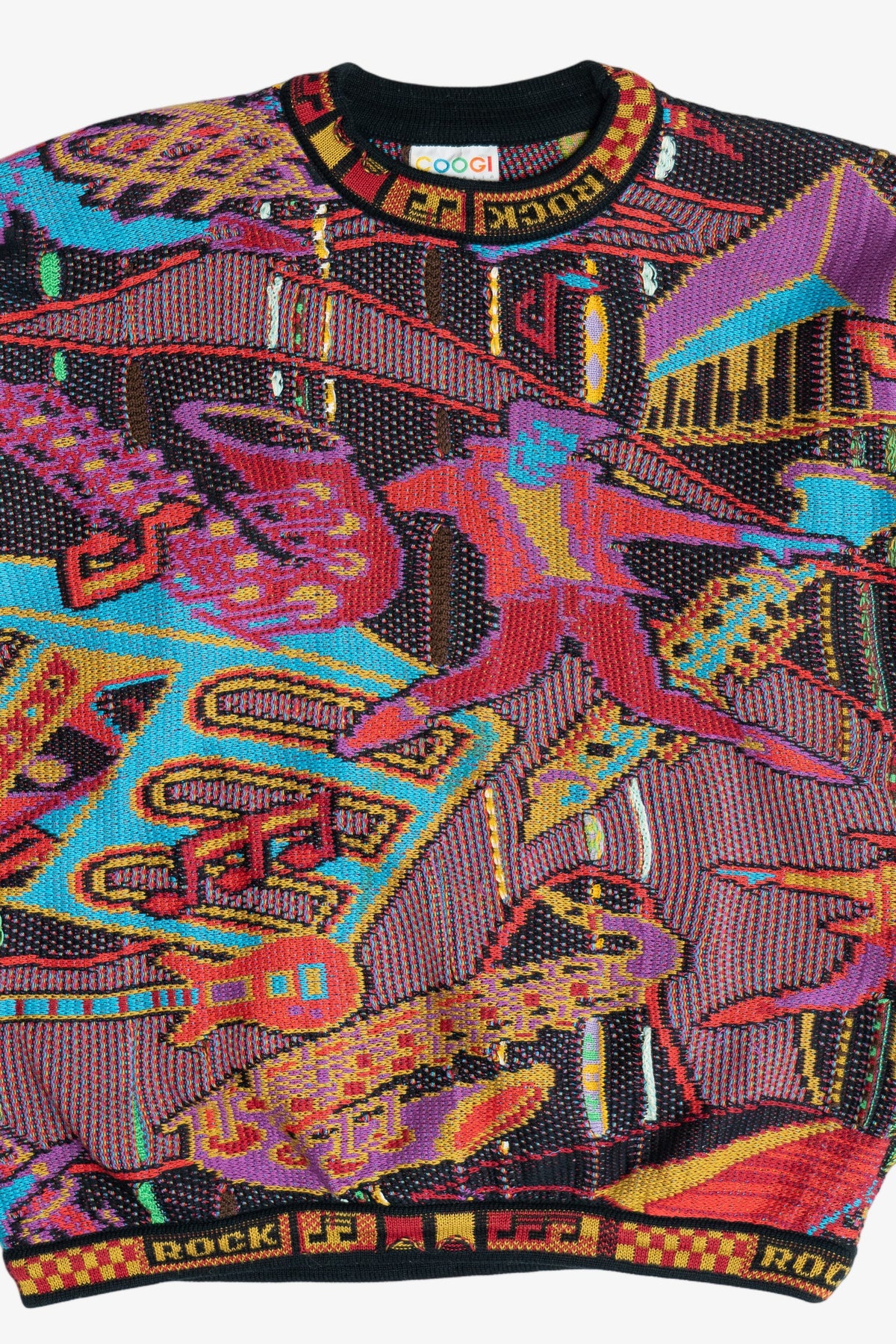 Vintage Coogi Rock And Roll Sweater (1990s)