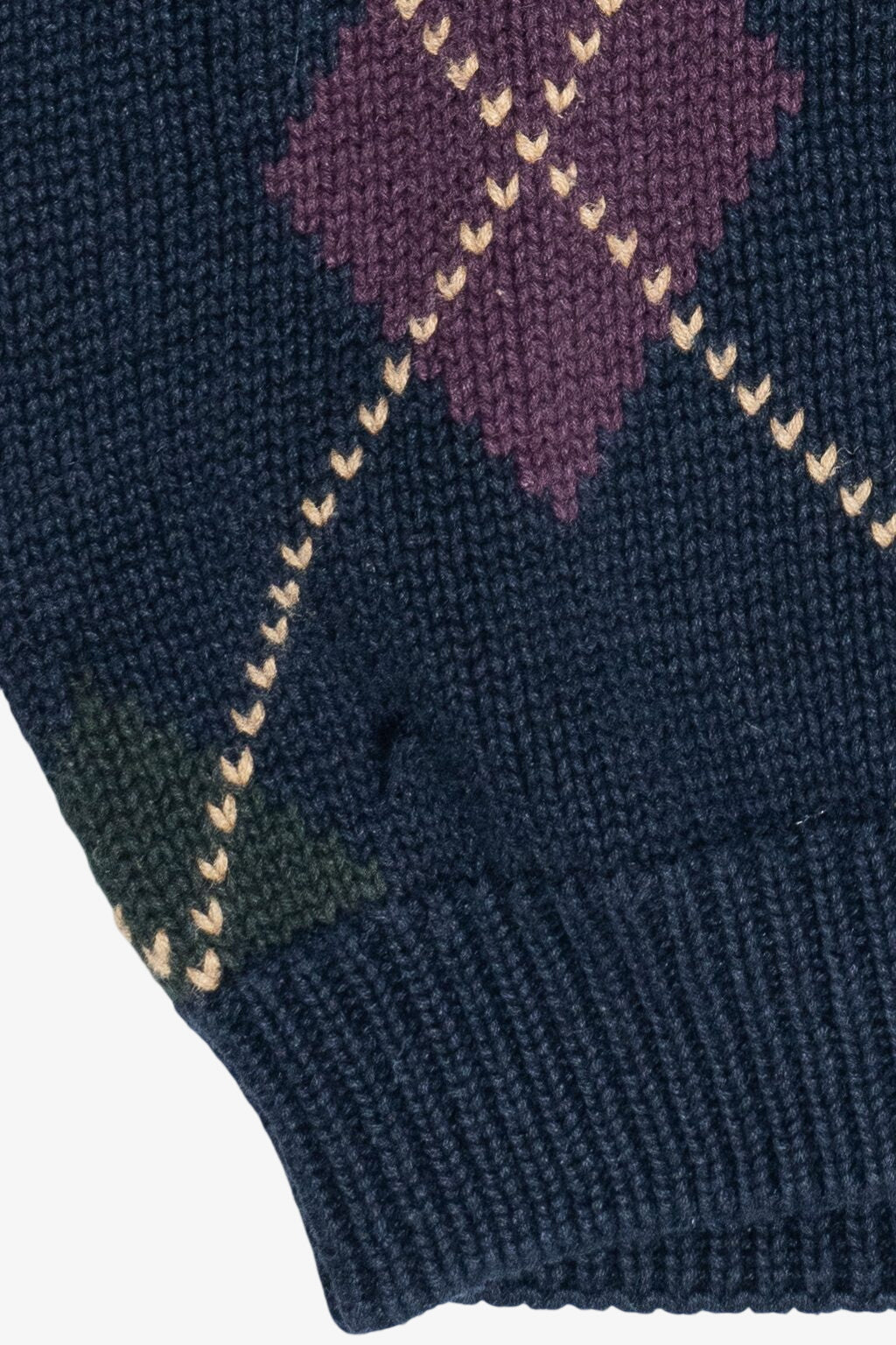 Vintage Stone Haven Argyle Sweater (1990s)
