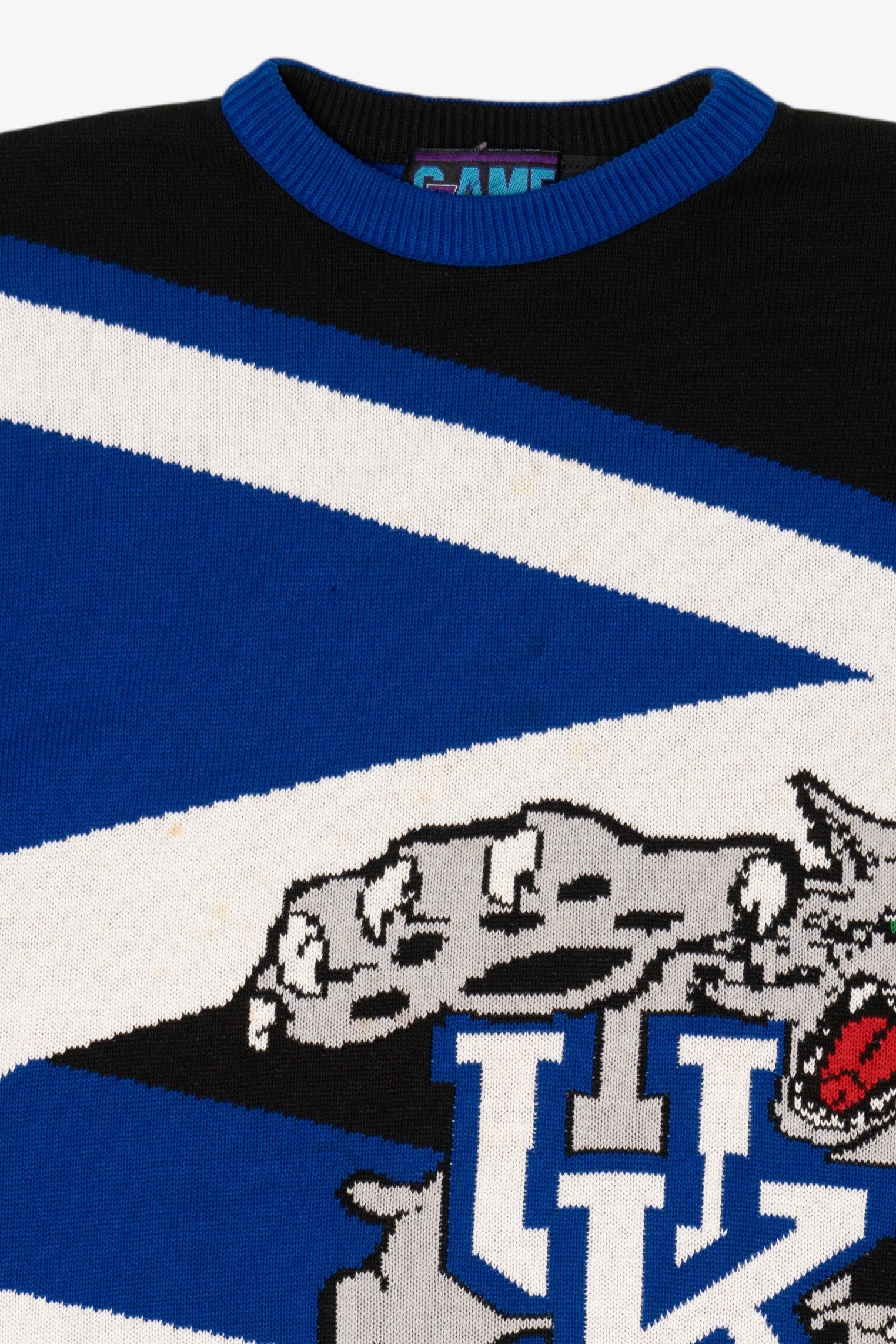 Vintage Blue University Of Kentucky Wildcats Sweater