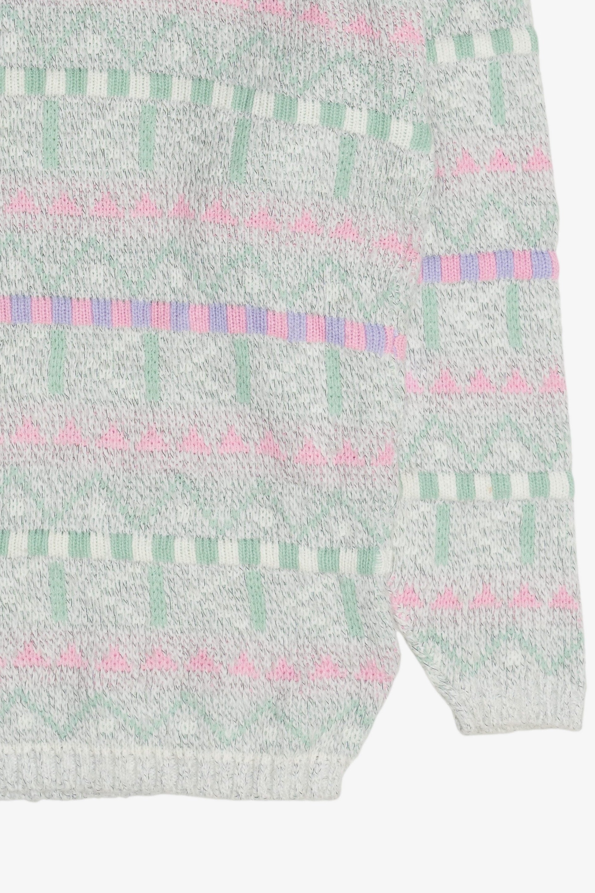 Vintage In Resource Pastel Turtleneck Sweater (1980s)