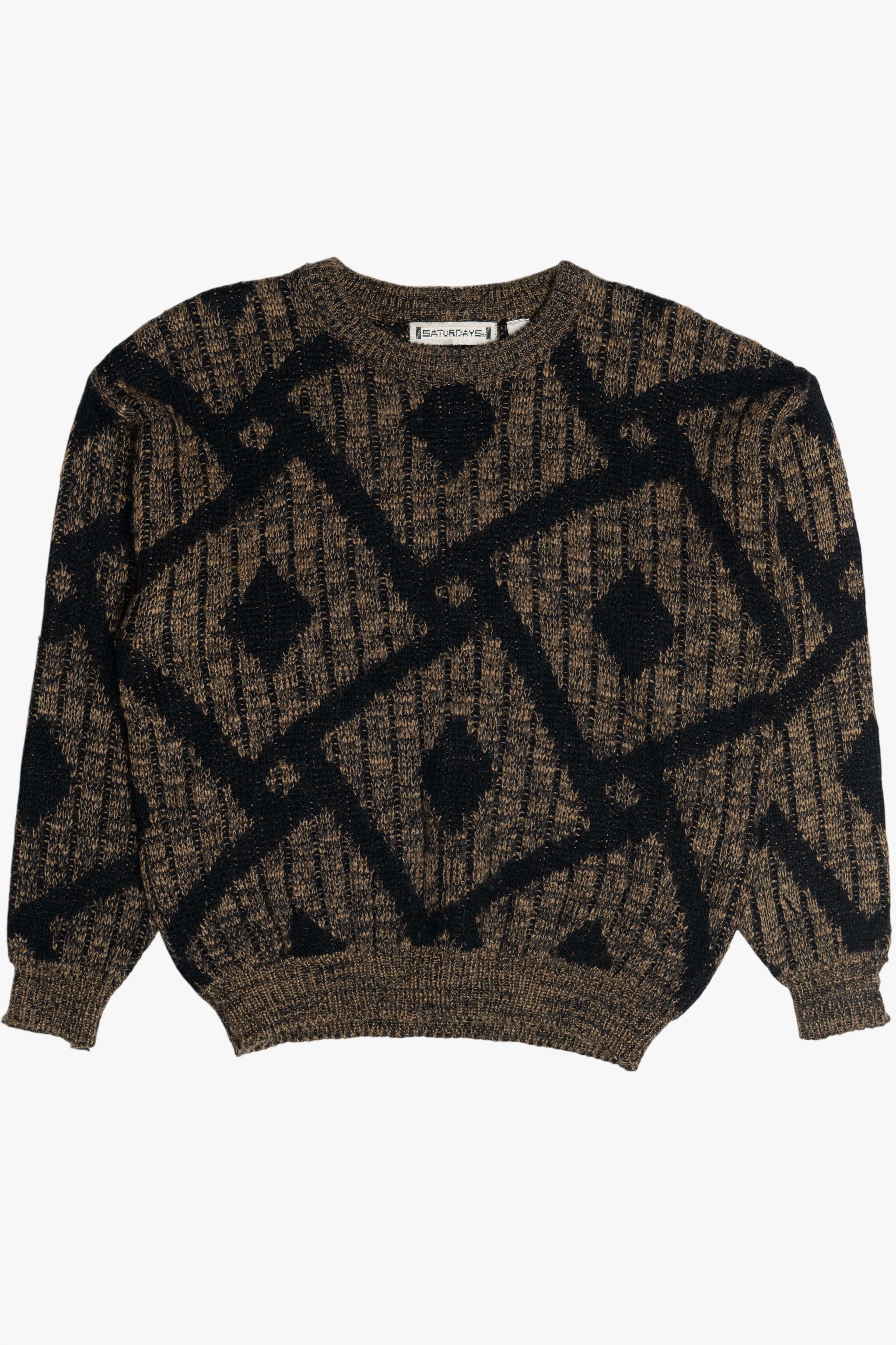 Vintage Saturdays Graphic Sweater (1980s)