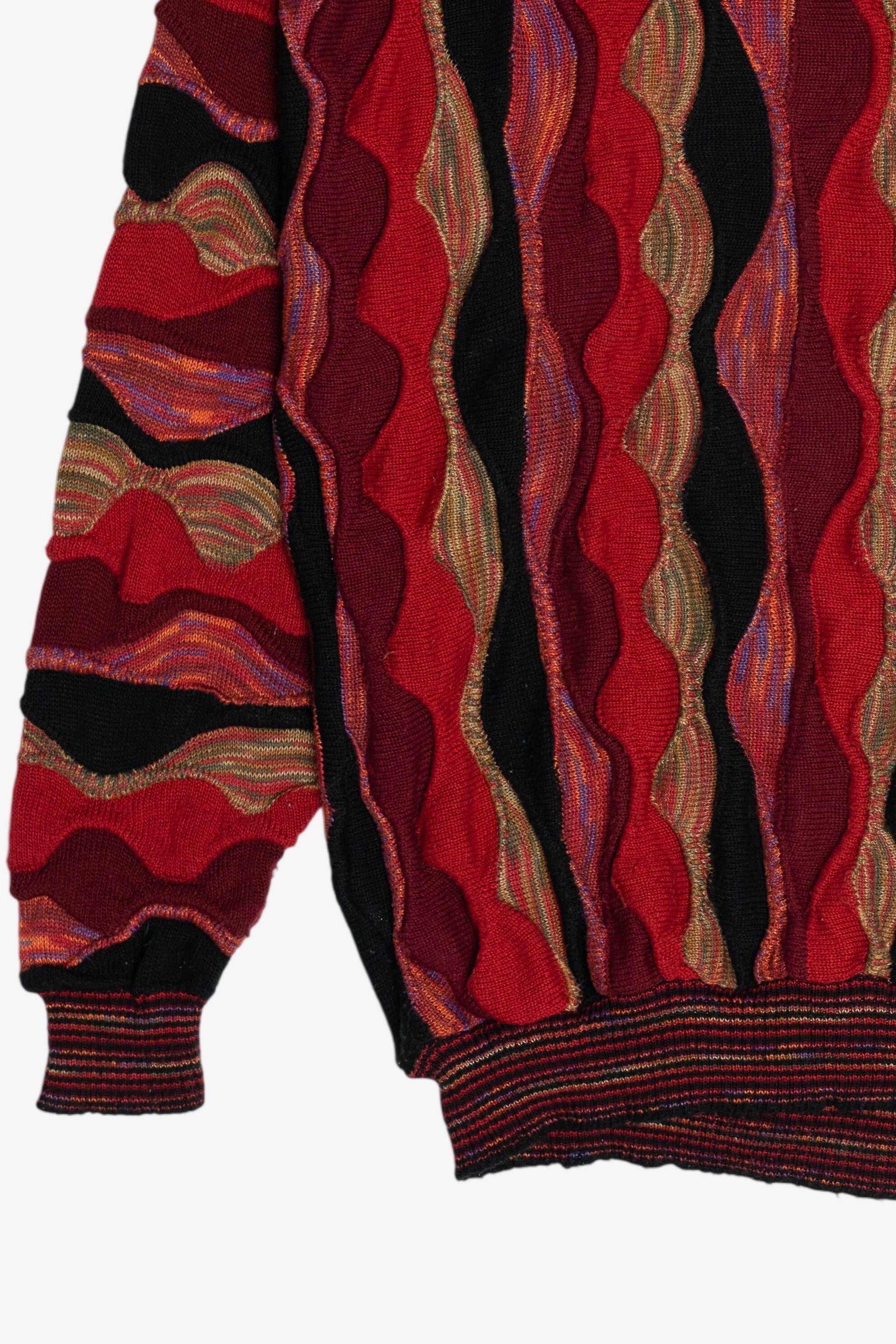 Vintage Protege Vertical Scallop Sweater (1990s)