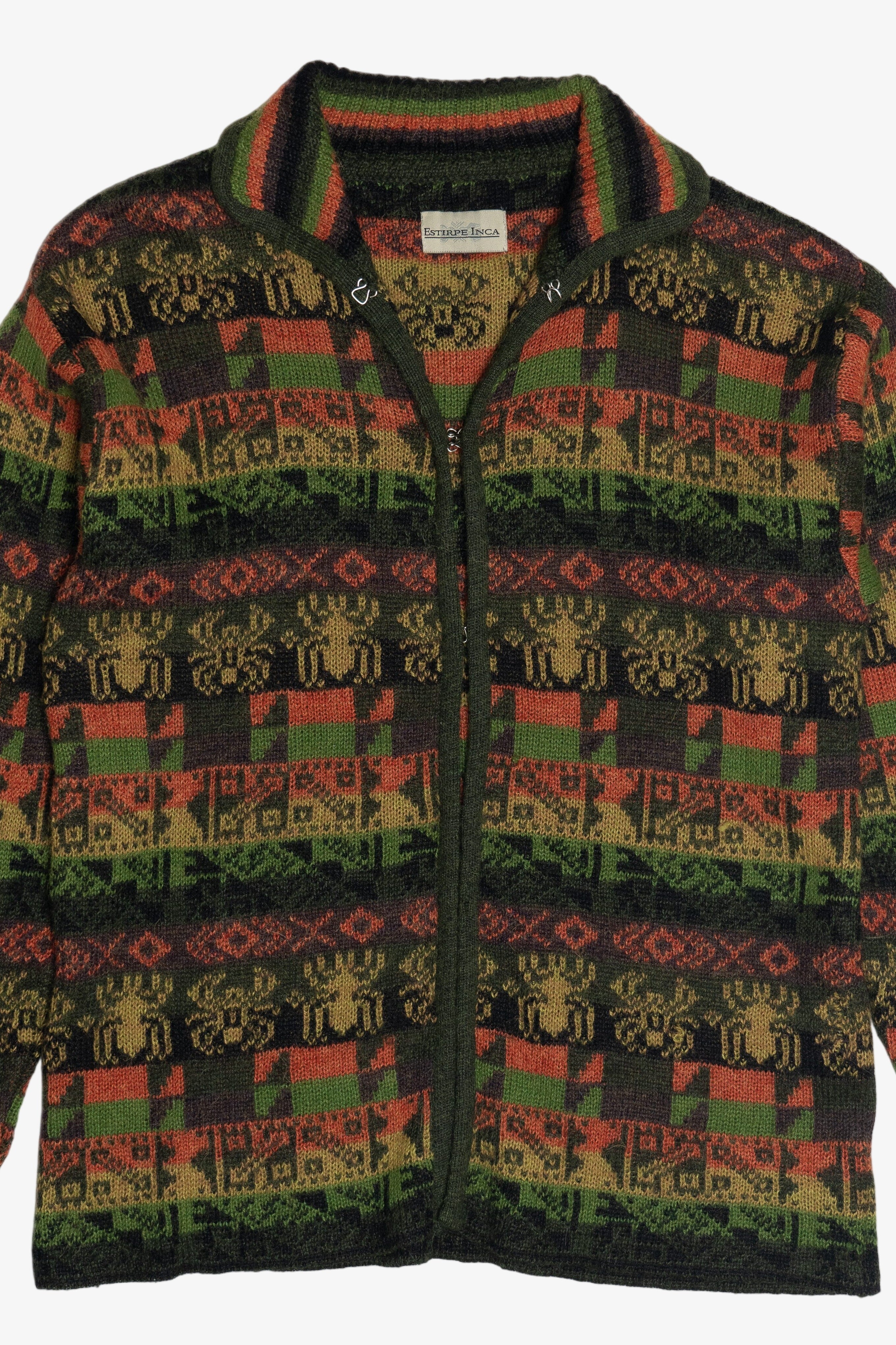 Spider Motif Estirpe Inca Alpaca Sweater (2020s)