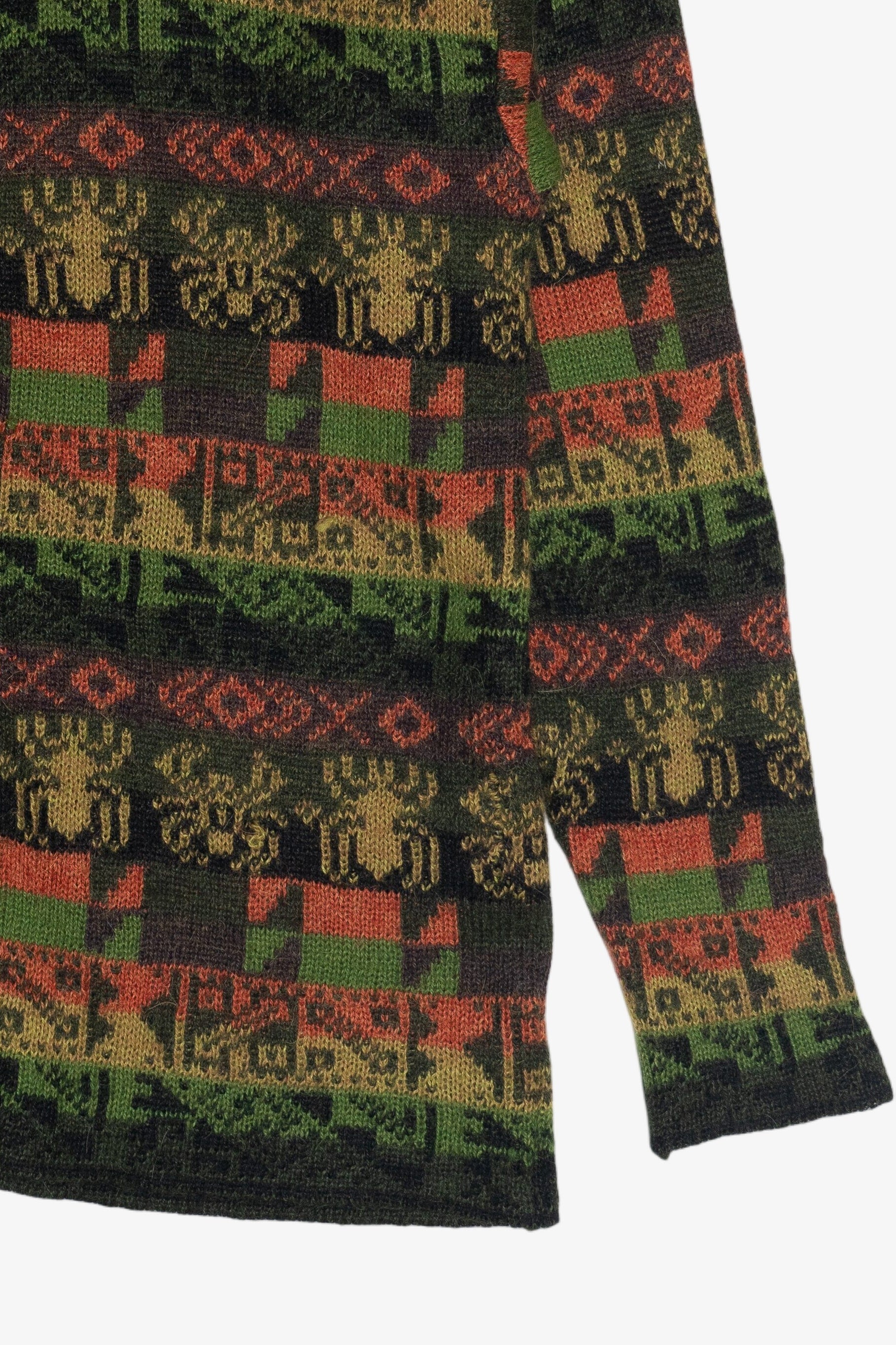 Spider Motif Estirpe Inca Alpaca Sweater (2020s)