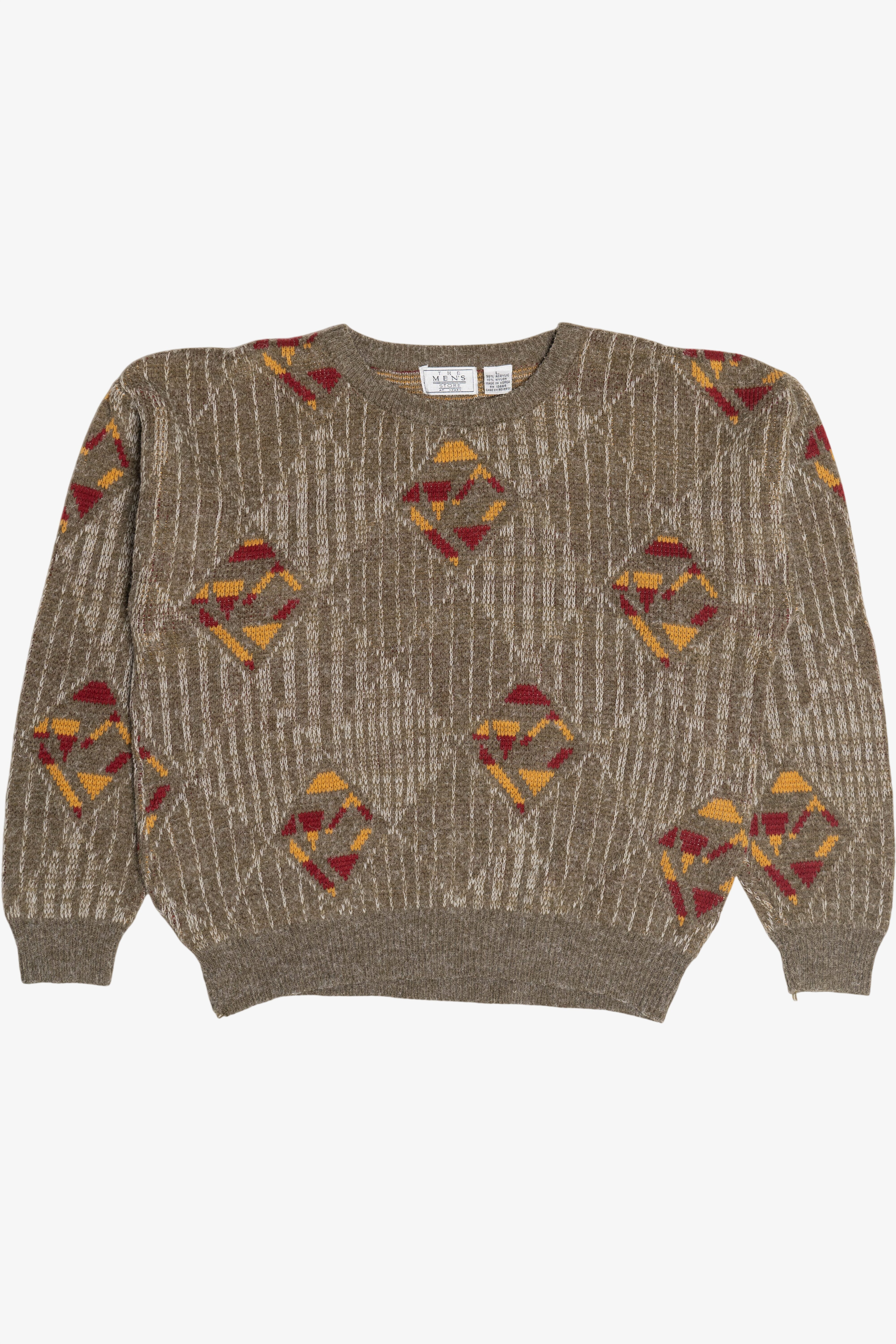 Vintage The Men's Store Sears Graphic Sweater (1980s)