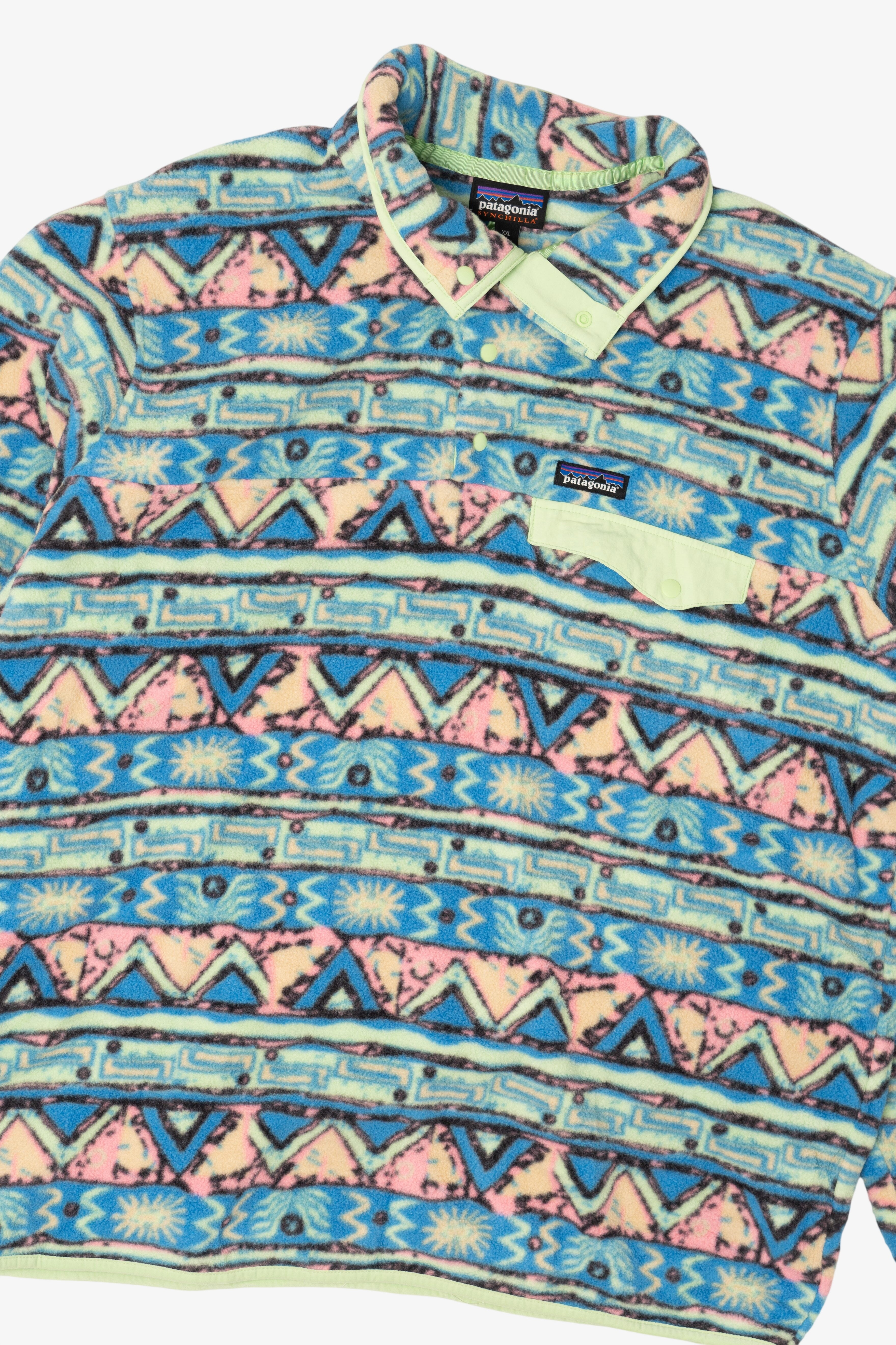 Blue Patagonia Geometric Sweater (2020s)