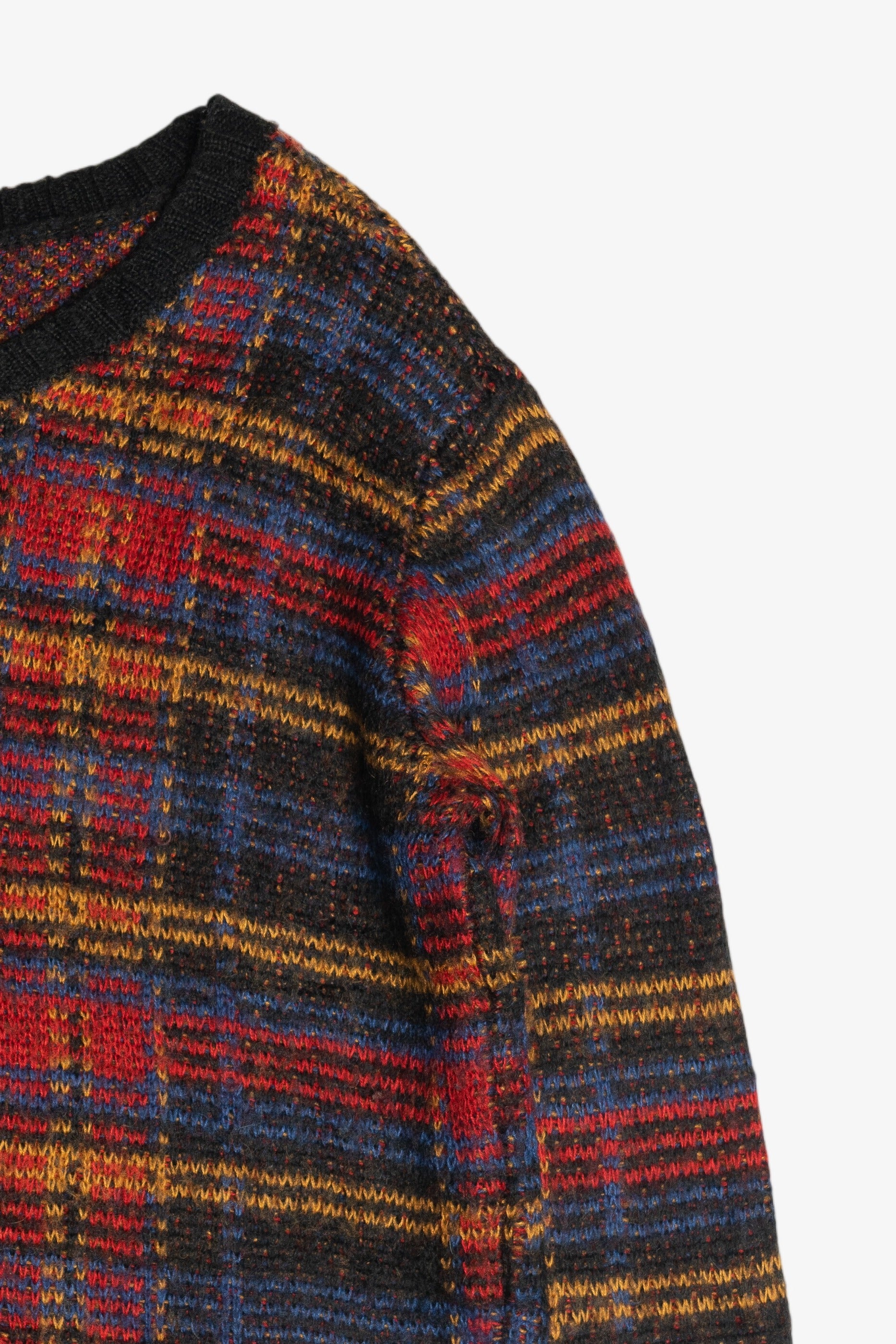 BDG Plaid Chunky Knit Sweater (2020s)