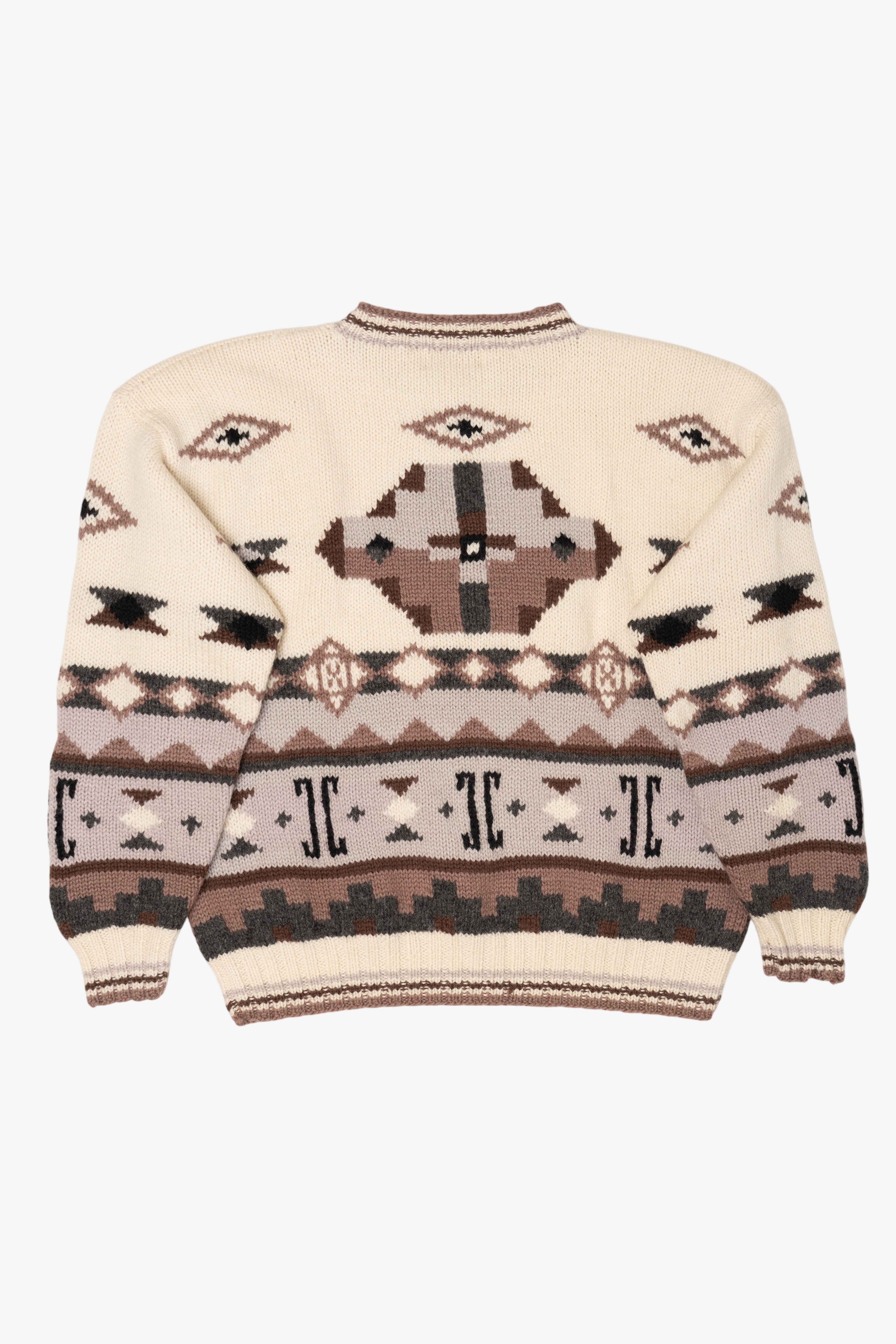 Vintage L.L. Bean Aztec Southwestern Pattern Sweater (1990s)