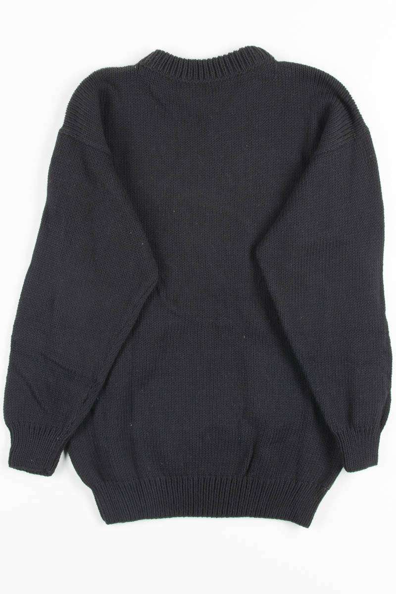 Vintage Zebra & Lion Sweater