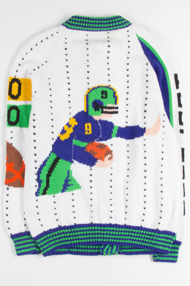 Vintage Football Cardigan 1