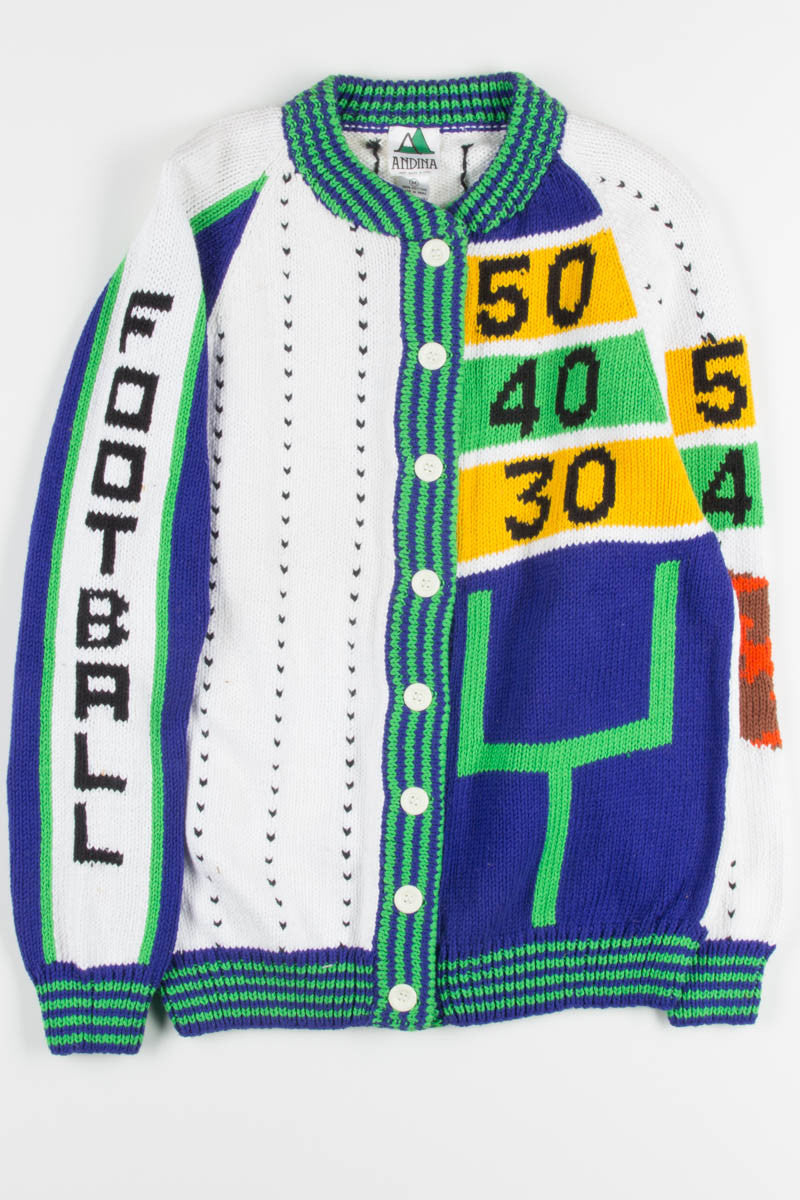 Vintage Football Cardigan 1