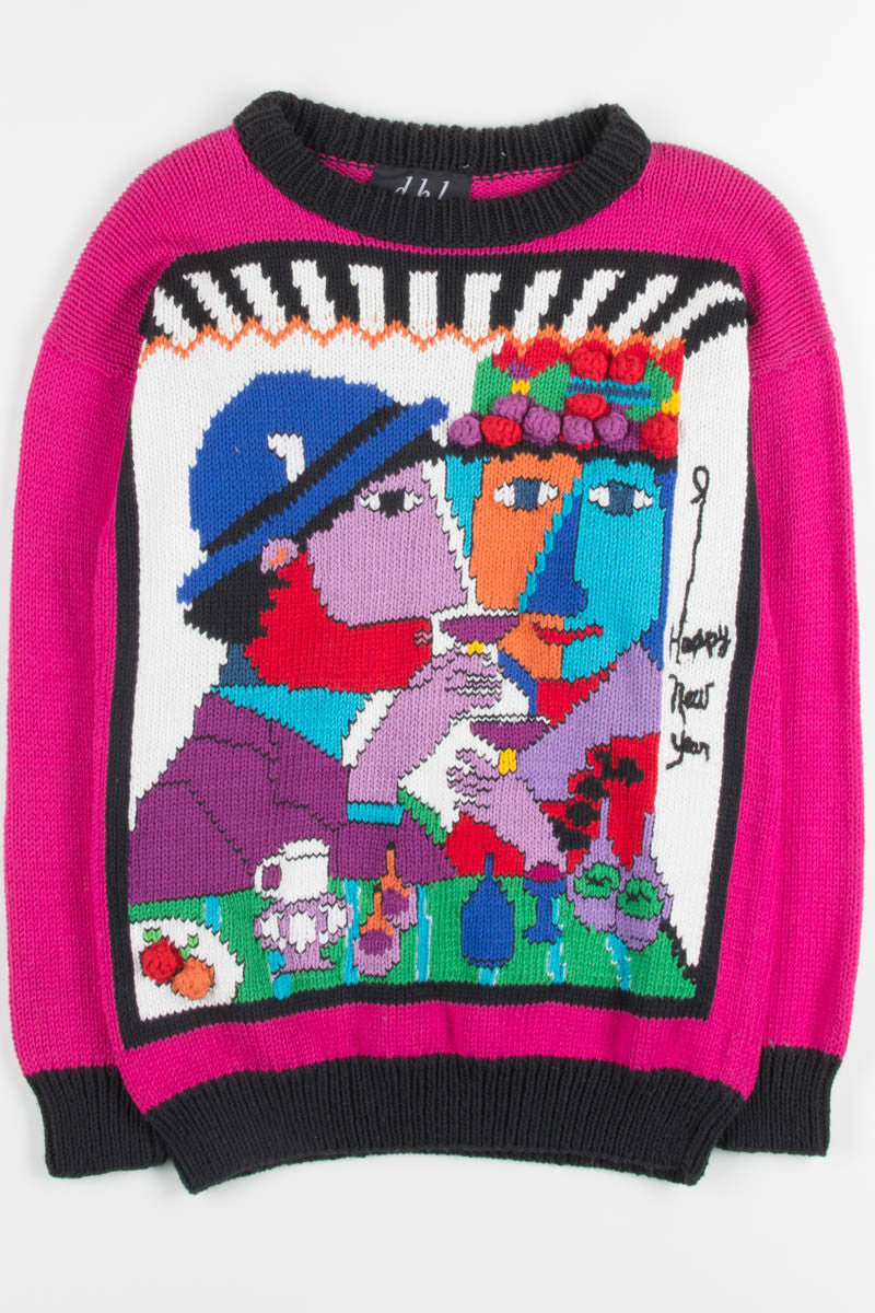 Vintage New Years Sweater 2