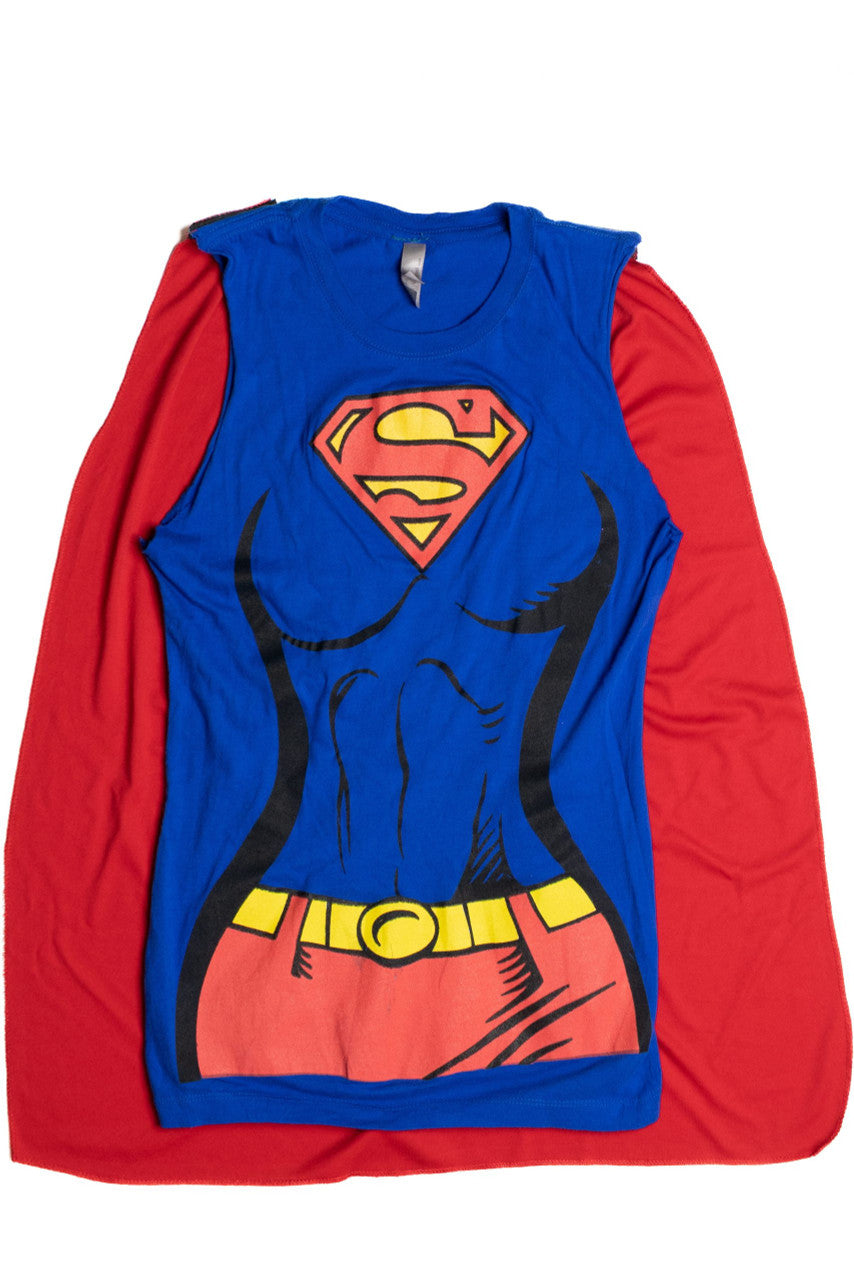 Superwoman Recycled Adult Halloween Costume