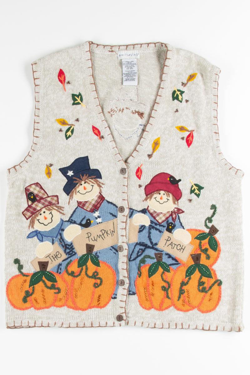 Fall Pumpkin Patch Vest 335