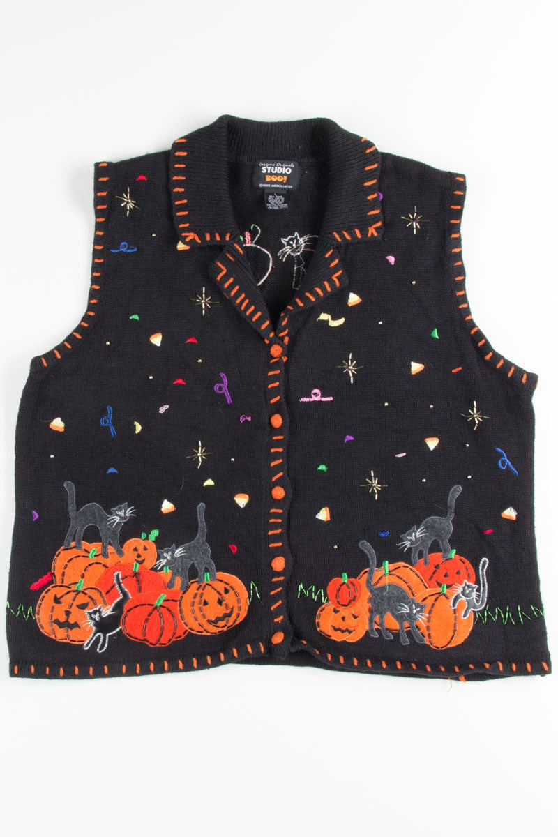 Halloween Jack-O-Lantern Vest 341