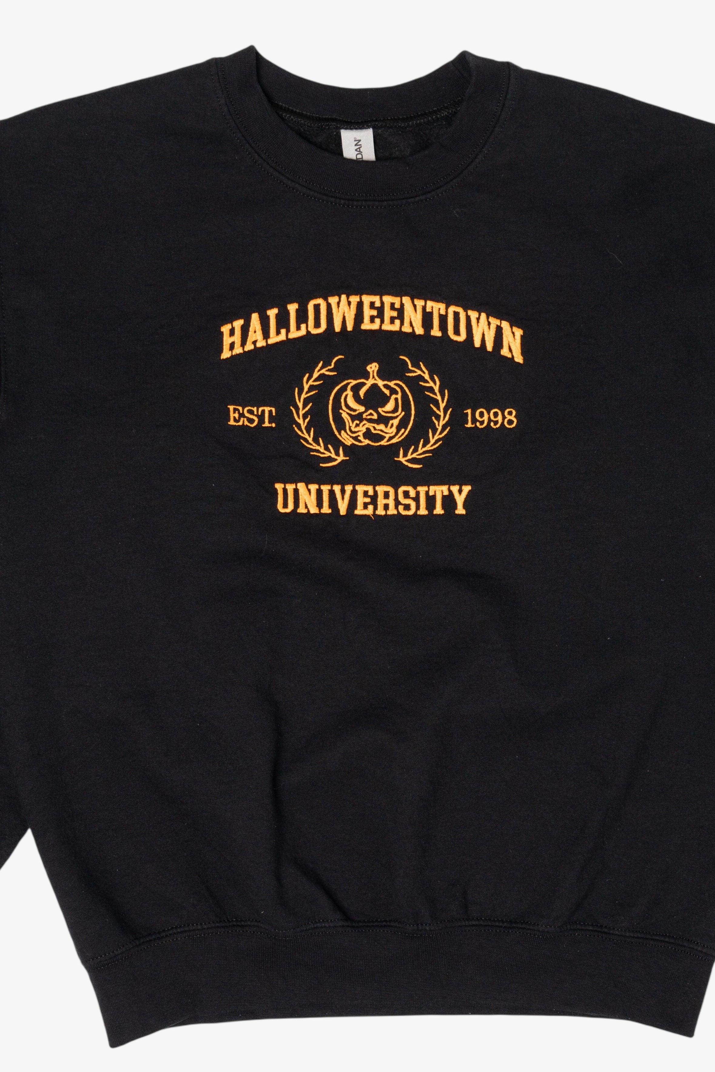 Black "Halloweentown University" Halloween Sweatshirt (2010s)