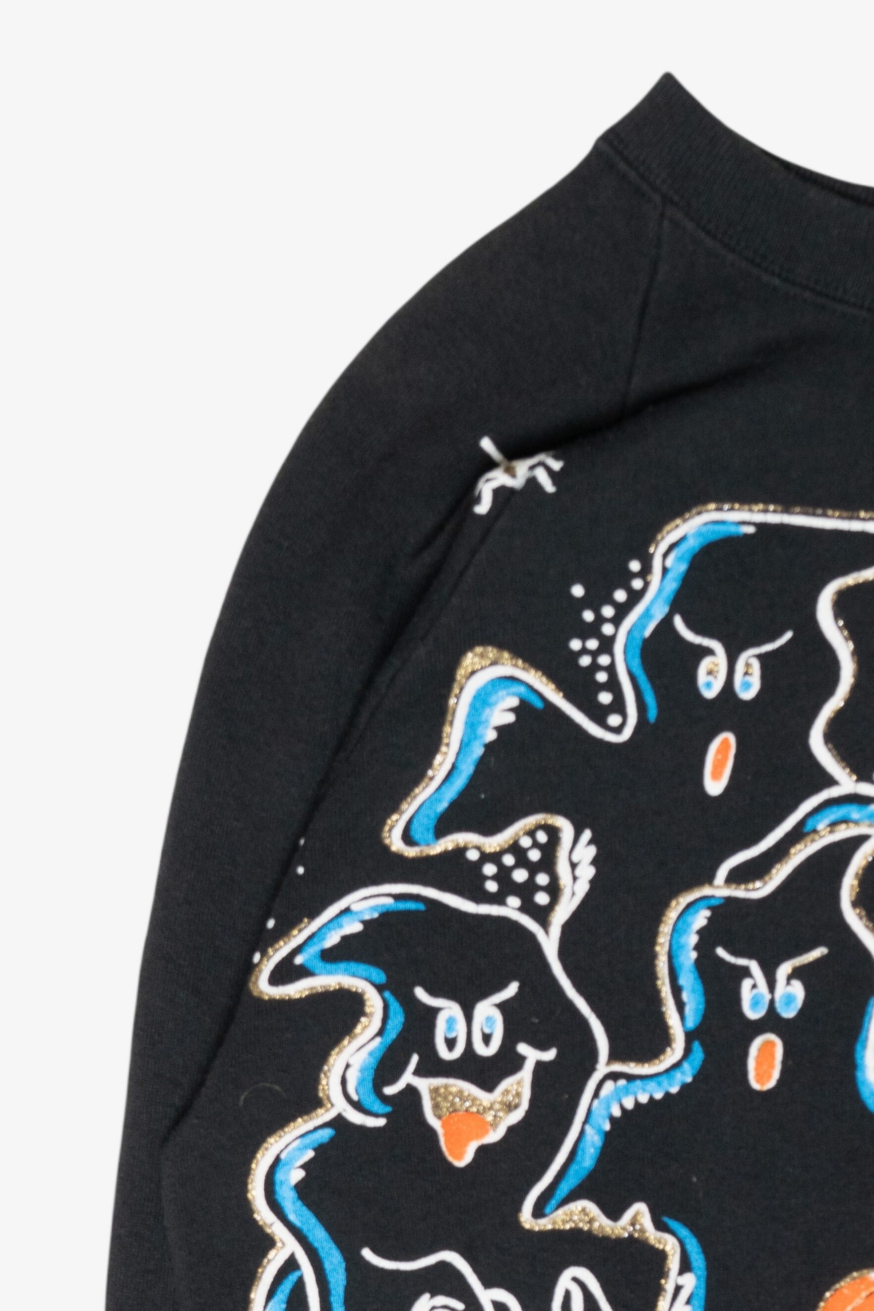 Ghosts Trick or Treat Vintage Halloween Sweatshirt (1990s)