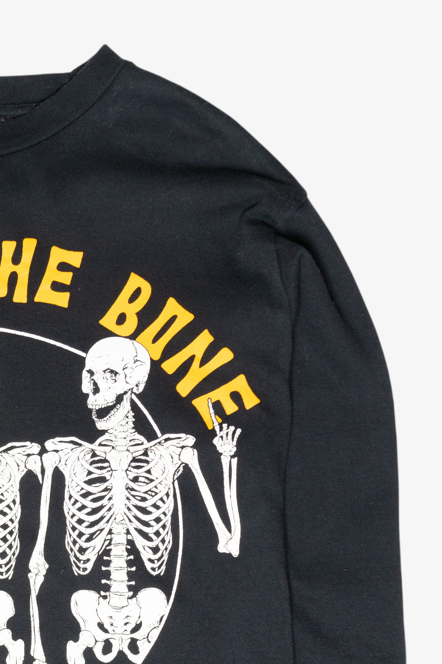 "Bad to the Bone" Skeletons Halloween Sweatshirt (2010s)