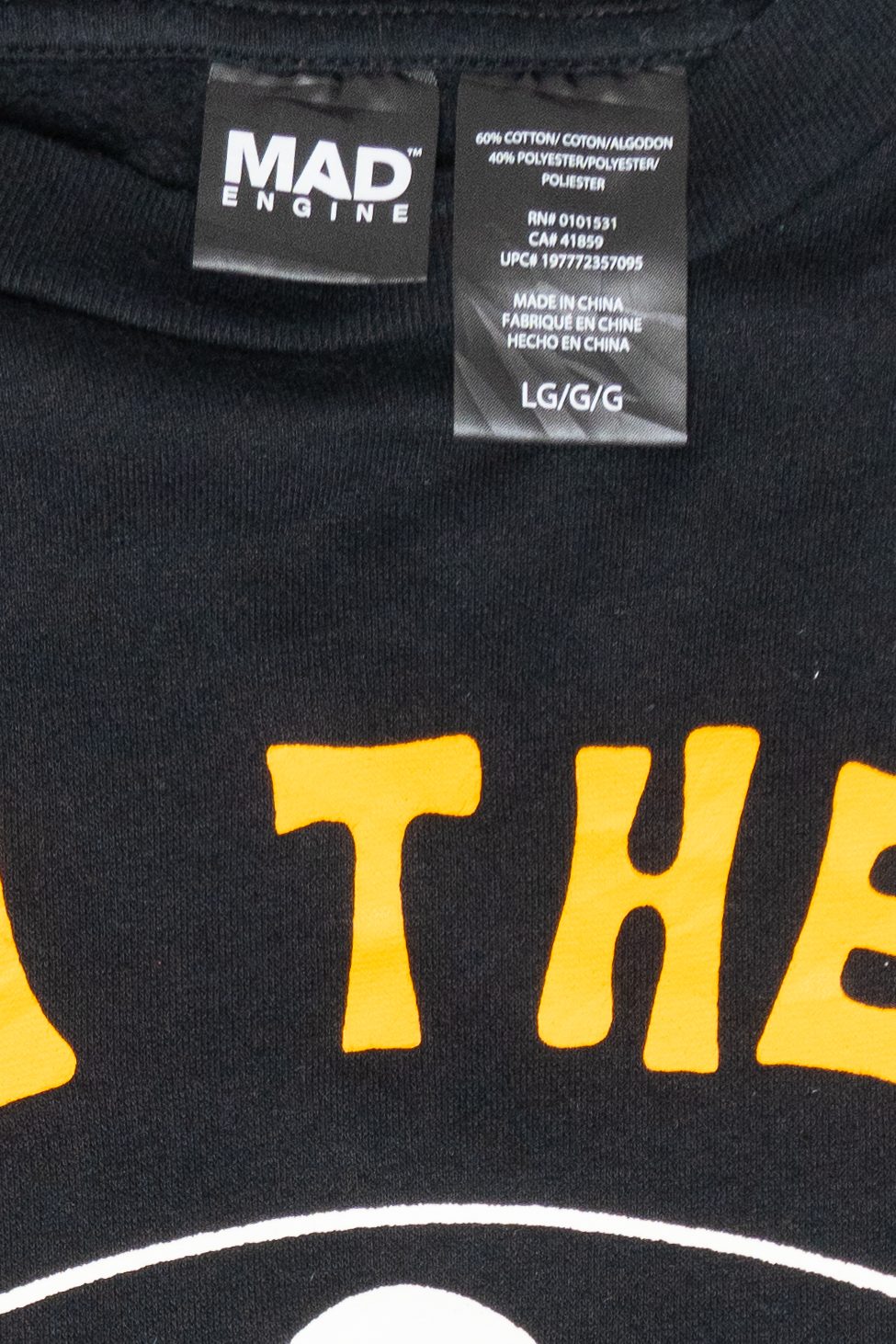 "Bad to the Bone" Skeletons Halloween Sweatshirt (2010s)