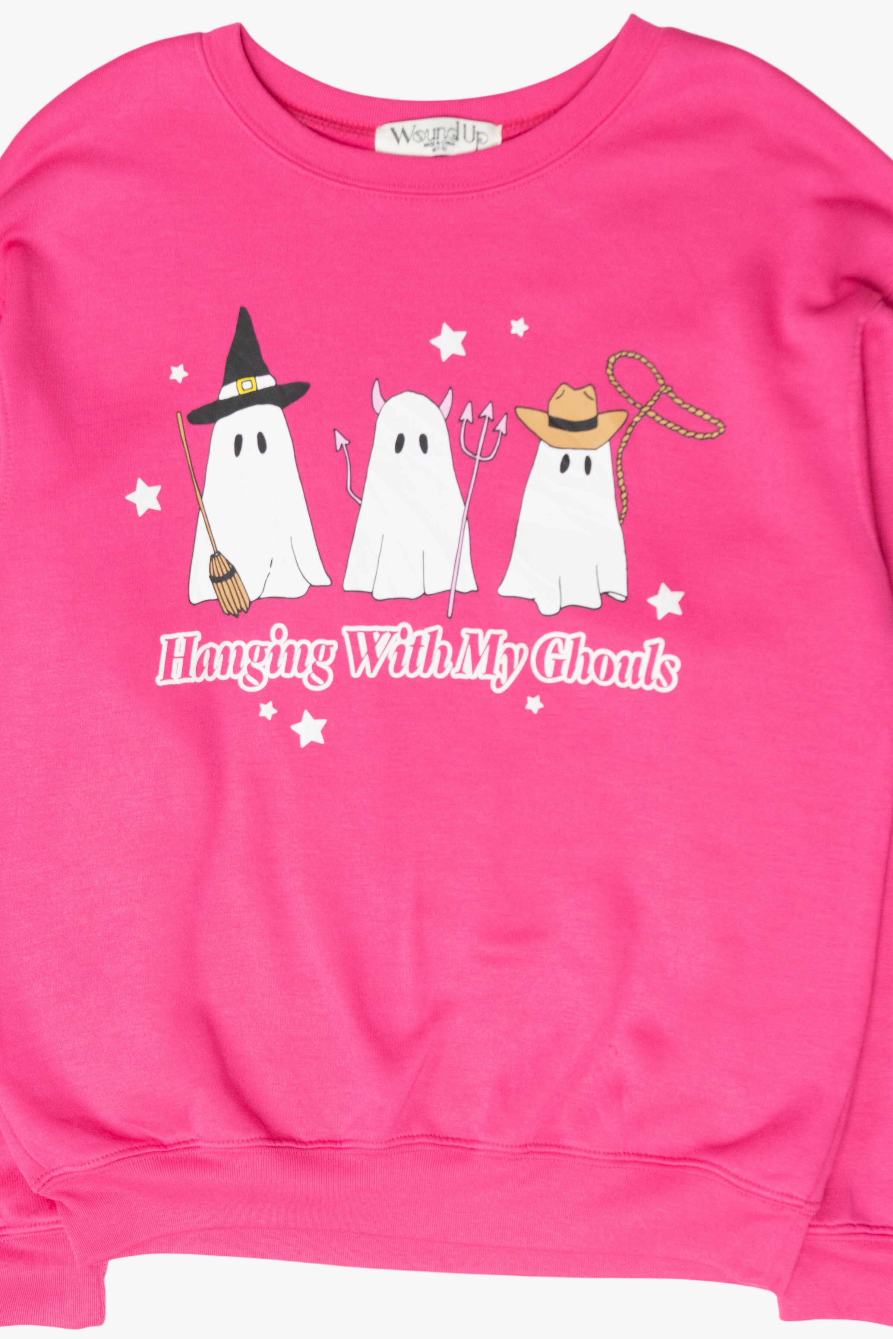 "Hanging With My Ghouls" Halloween Sweatshirt (2020s)