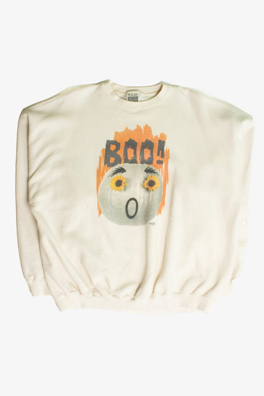 Vintage BOO! Halloween Sweatshirt (1995)