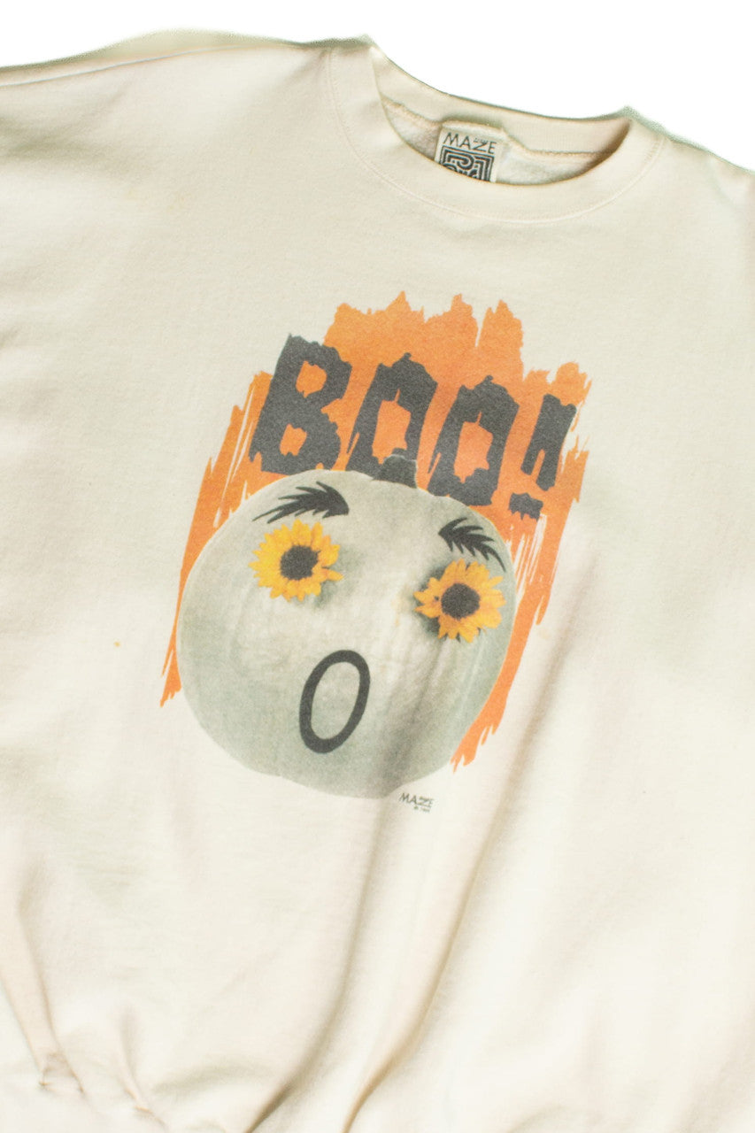 Vintage BOO! Halloween Sweatshirt (1995)