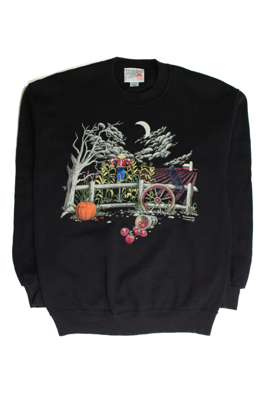 Vintage Harvest Field Fall Sweatshirt (1990s)