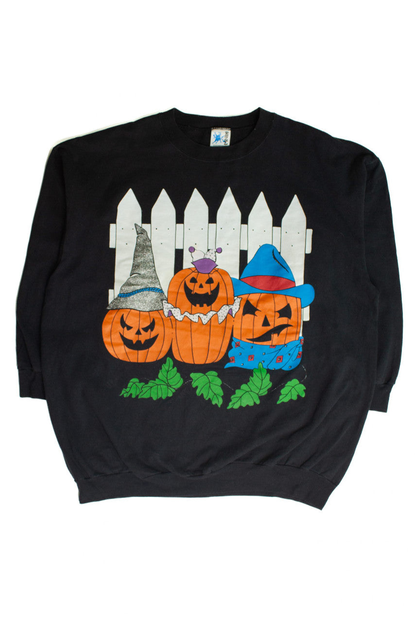 Vintage Pumpkin Costumes Halloween Sweatshirt (1993)
