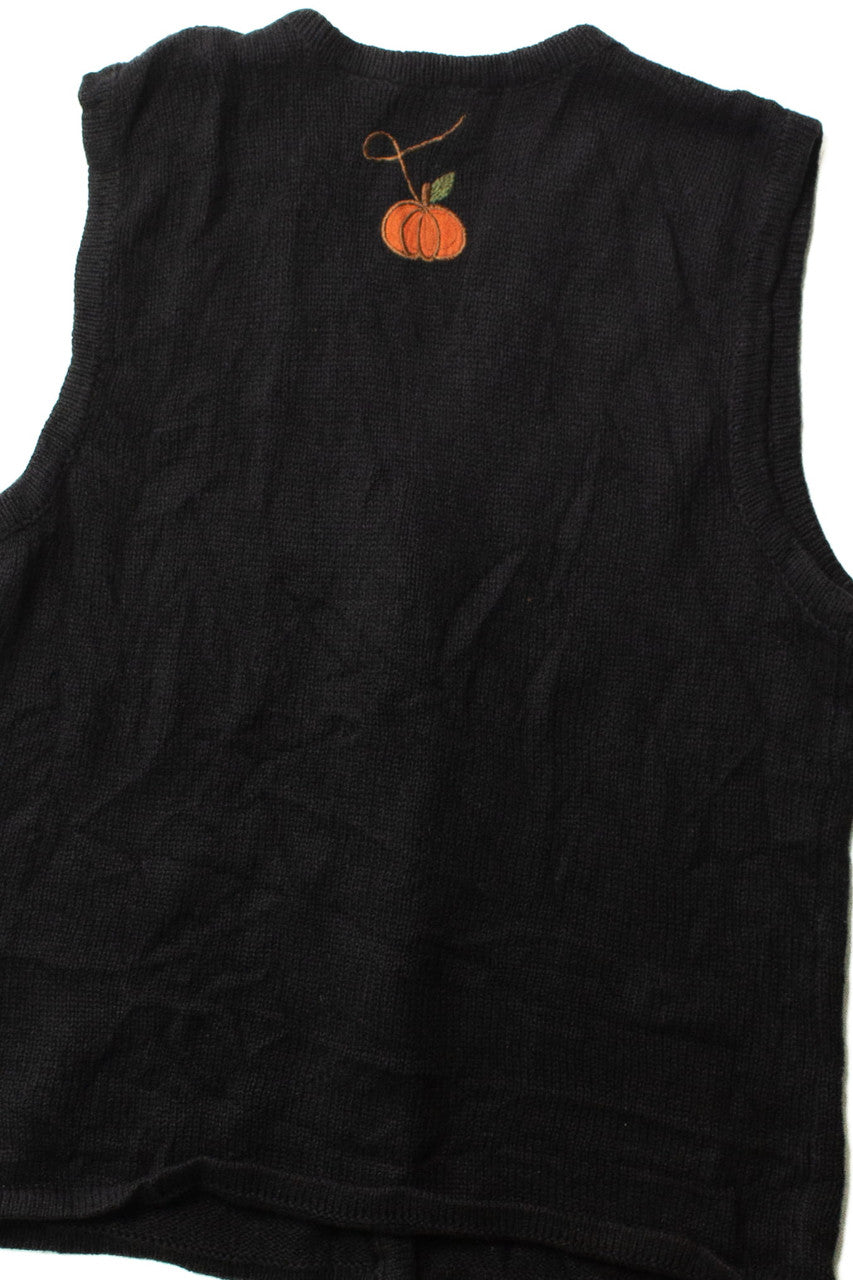 Vintage Pumpkin Vines Halloween Sweater (1990s)