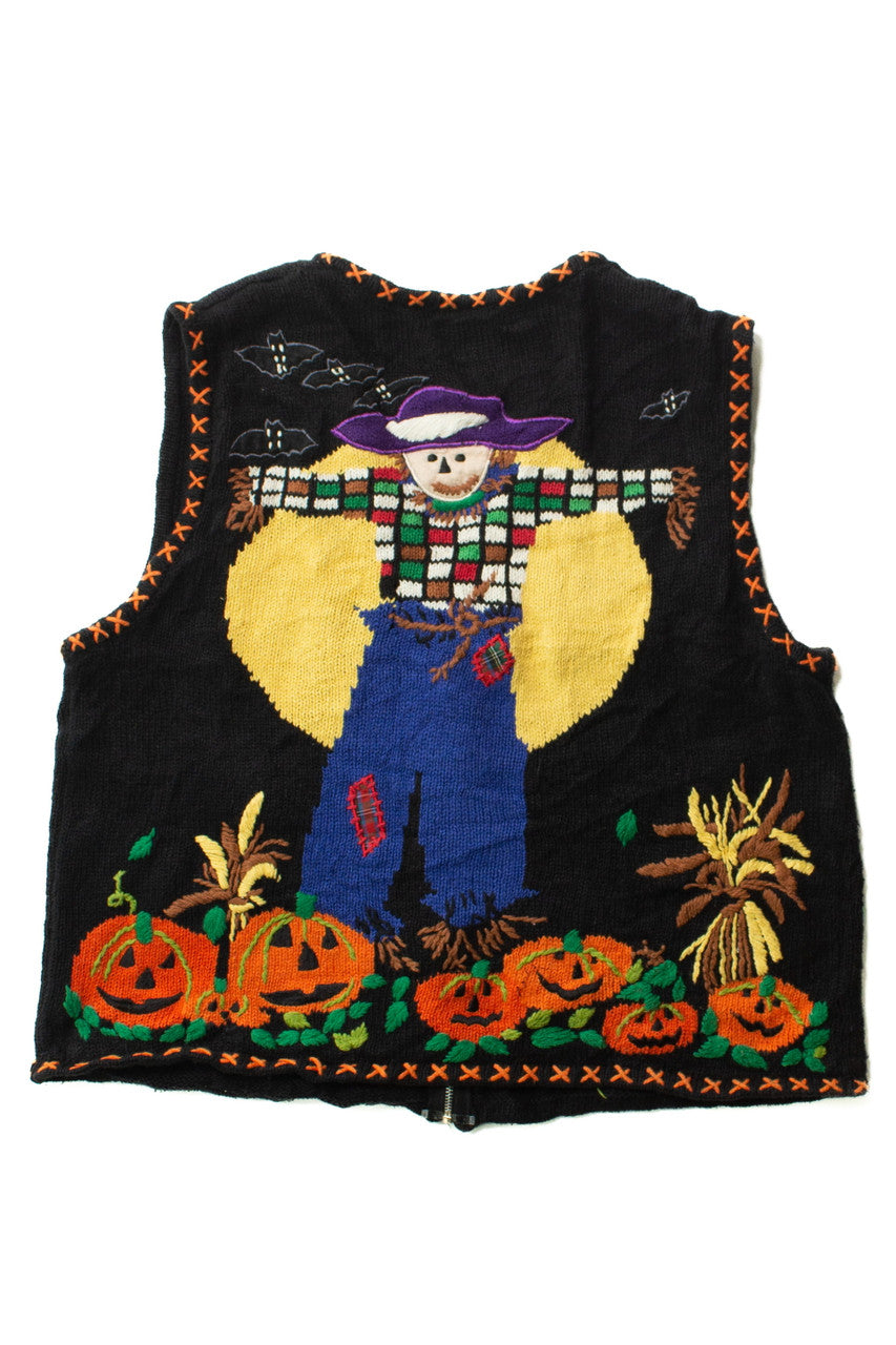 Vintage Farm Graphic Halloween Vest (1990s)