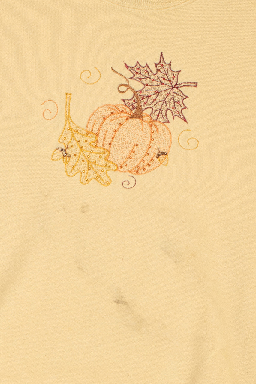 Bedazzled Harvest Halloween Sweater
