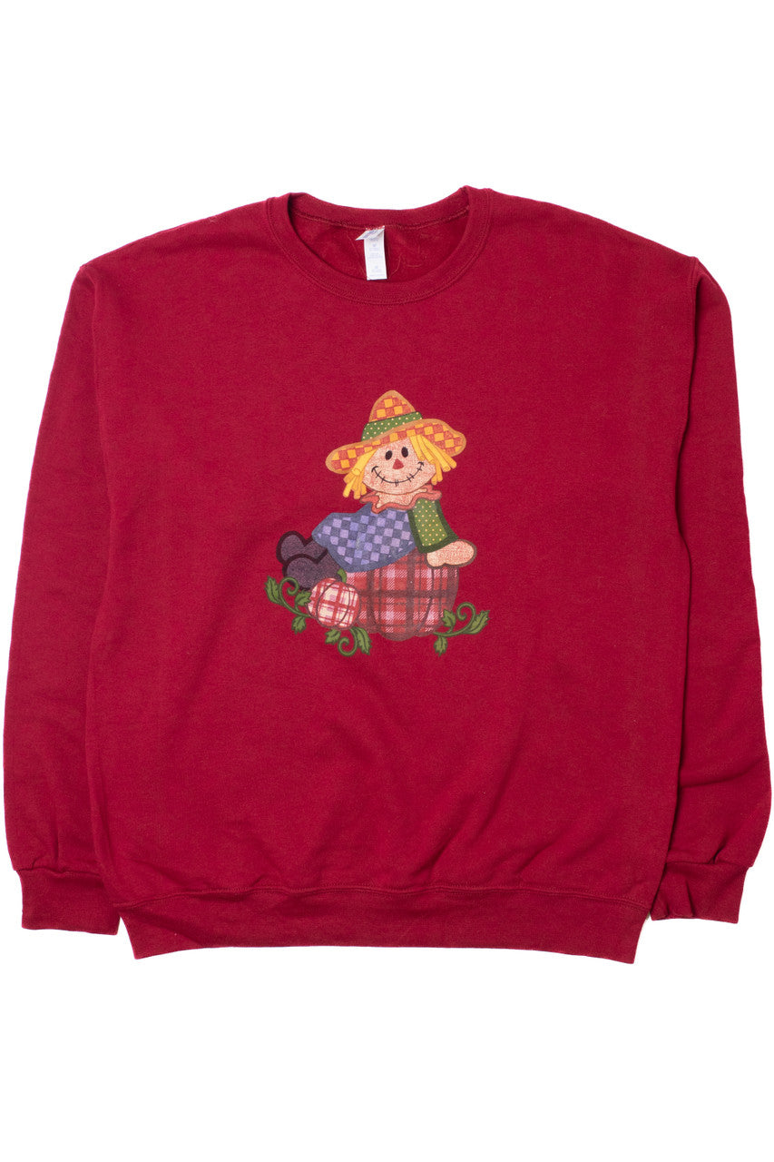 Scarecrow Halloween Sweater 595