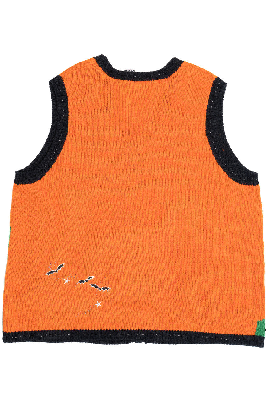 Vintage Haunted House Halloween Sweater 694